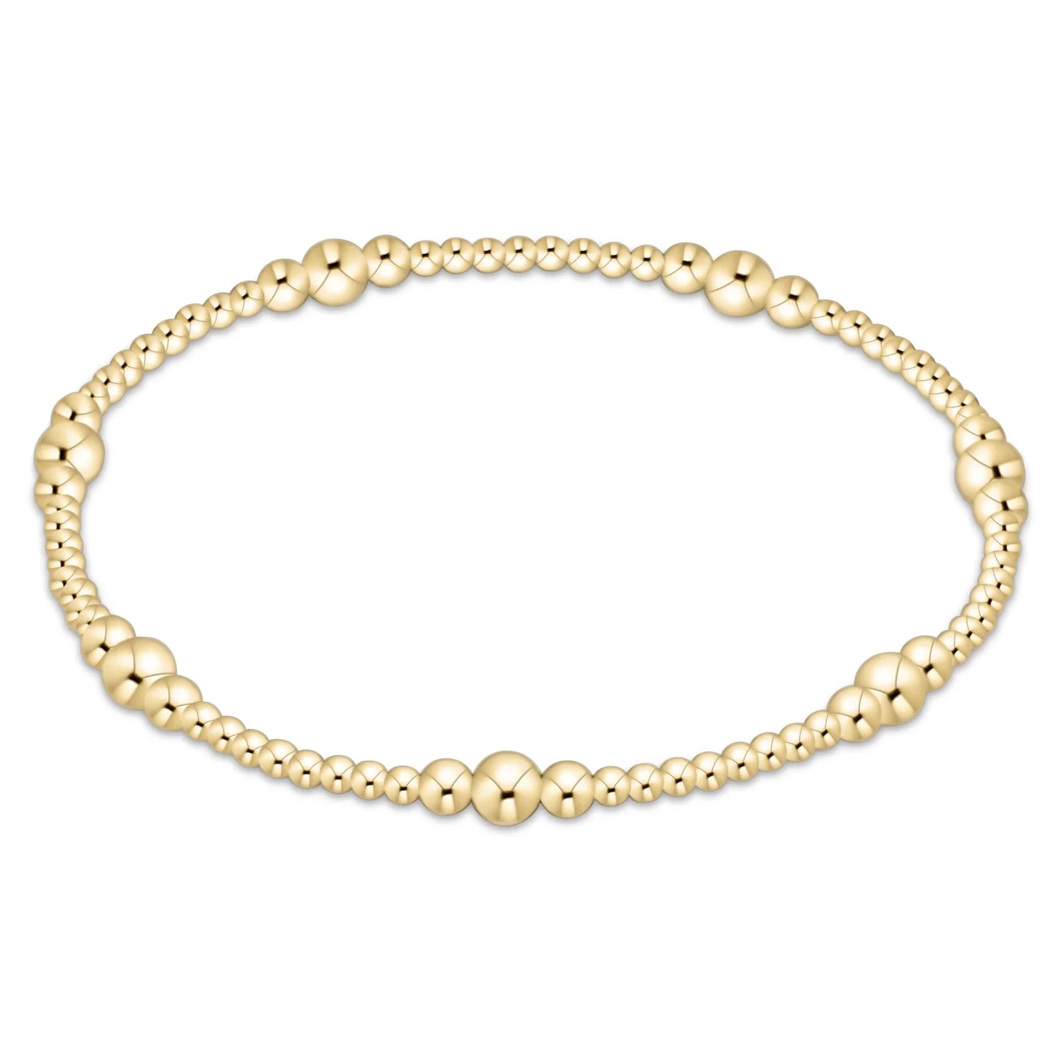 eNewton | Purpose Gold 4mm Bead Bracelet
