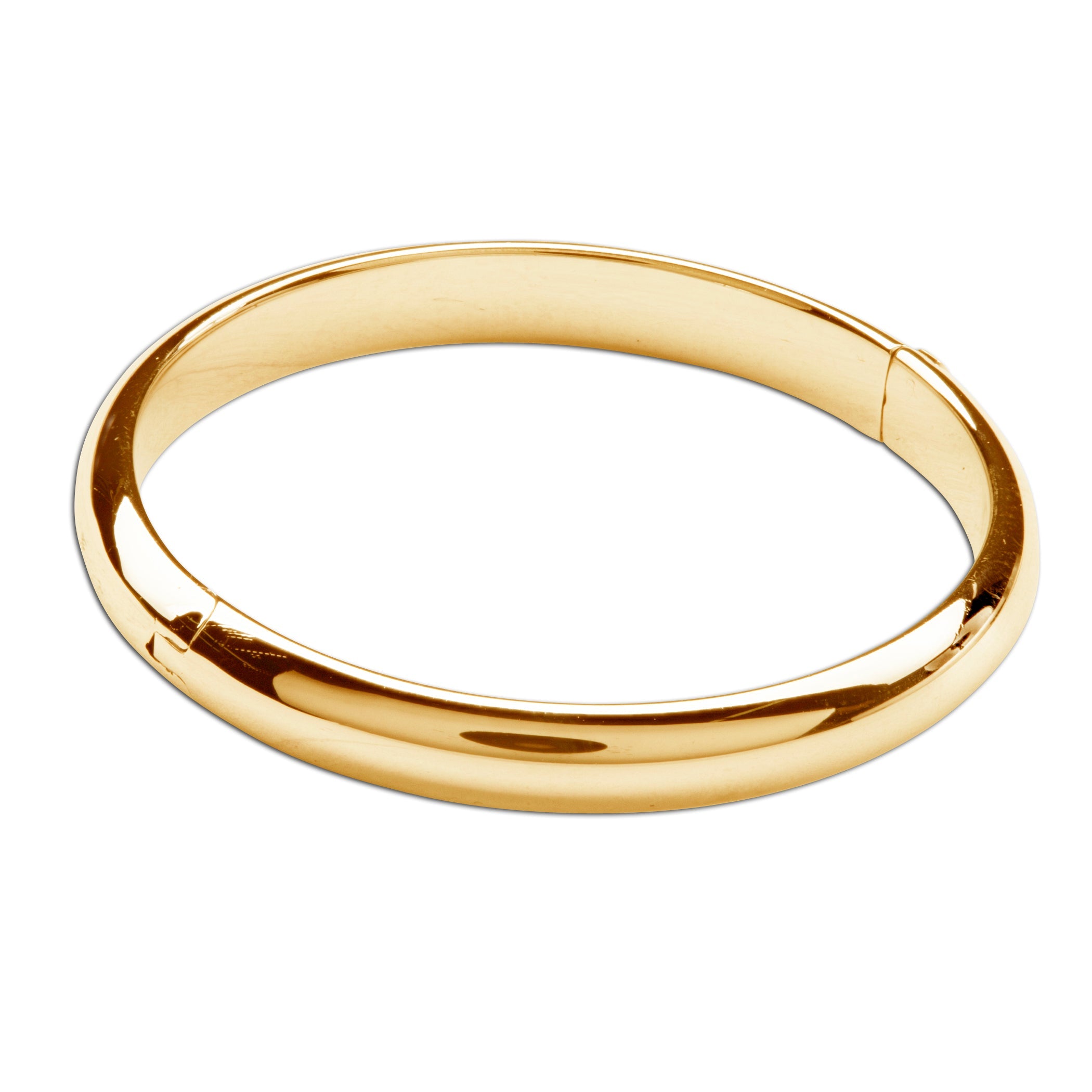Cherished Moments | Classic Gold Baby Bangle