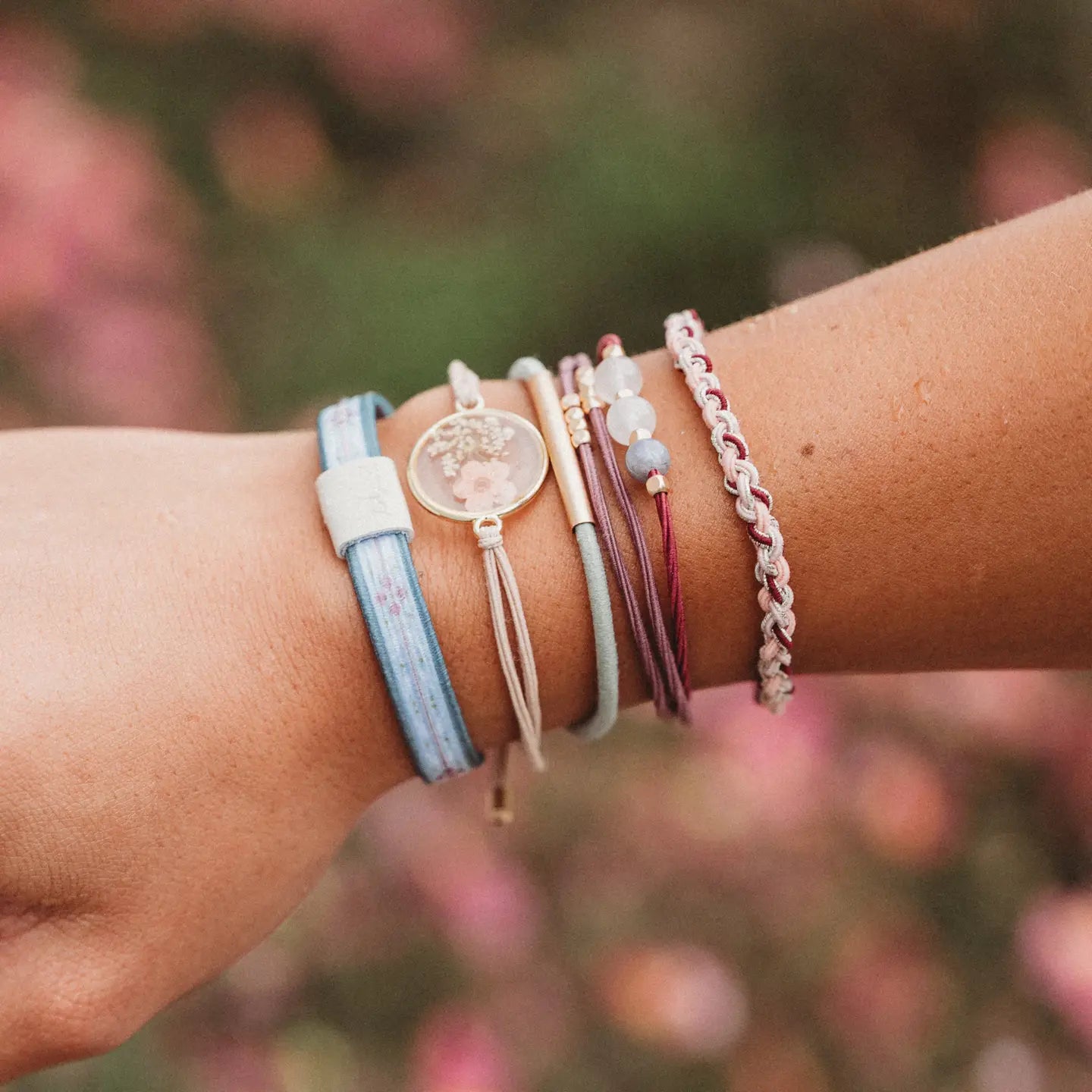 Bloom Hair Tie Bracelet