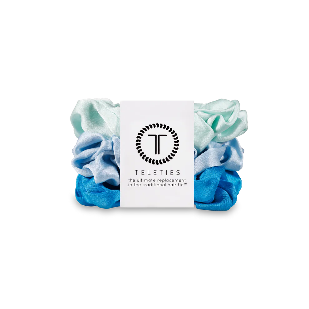 TELETIES | Small Silk Scrunchie Sets