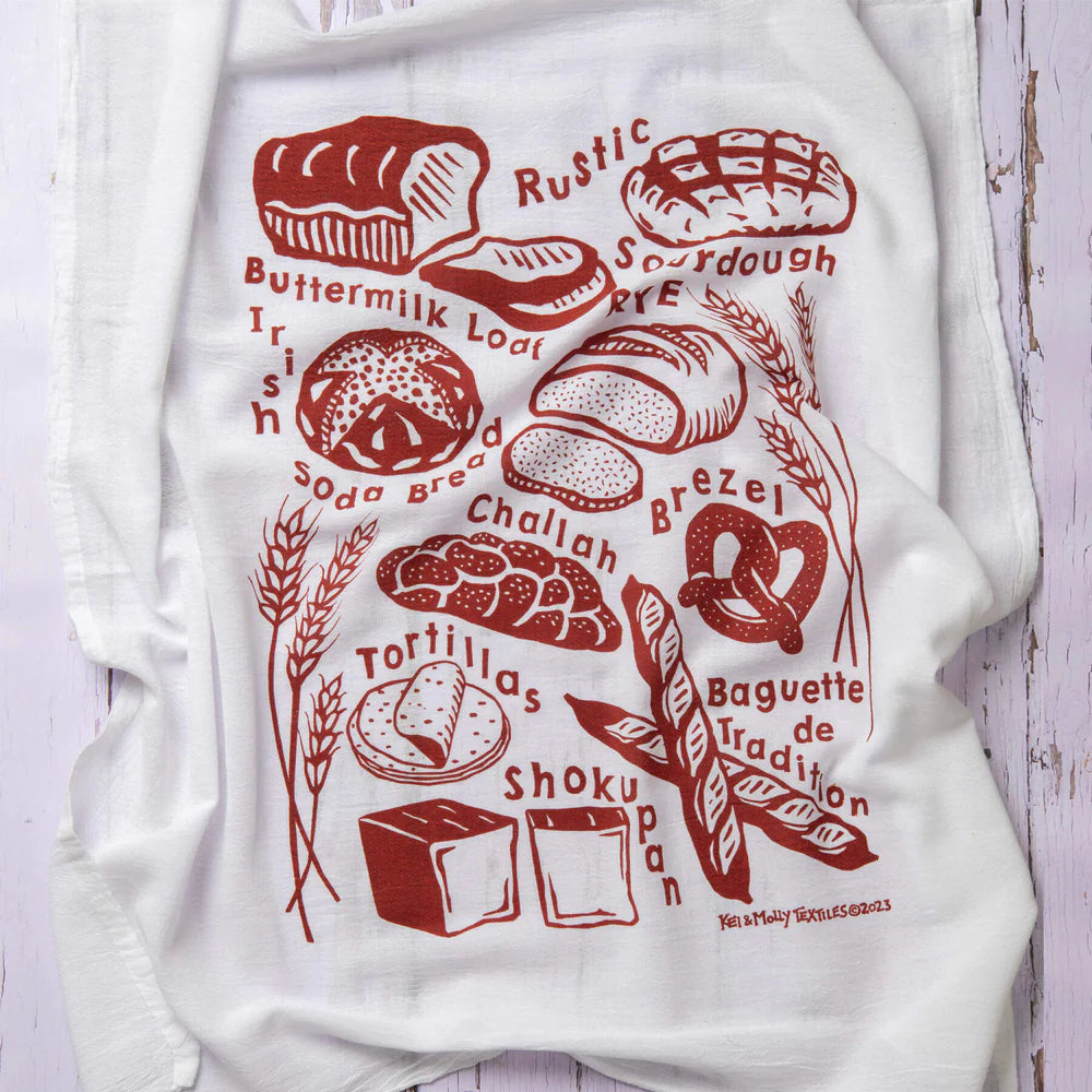 Kei & Molly || Flour Sack Towel - Bread