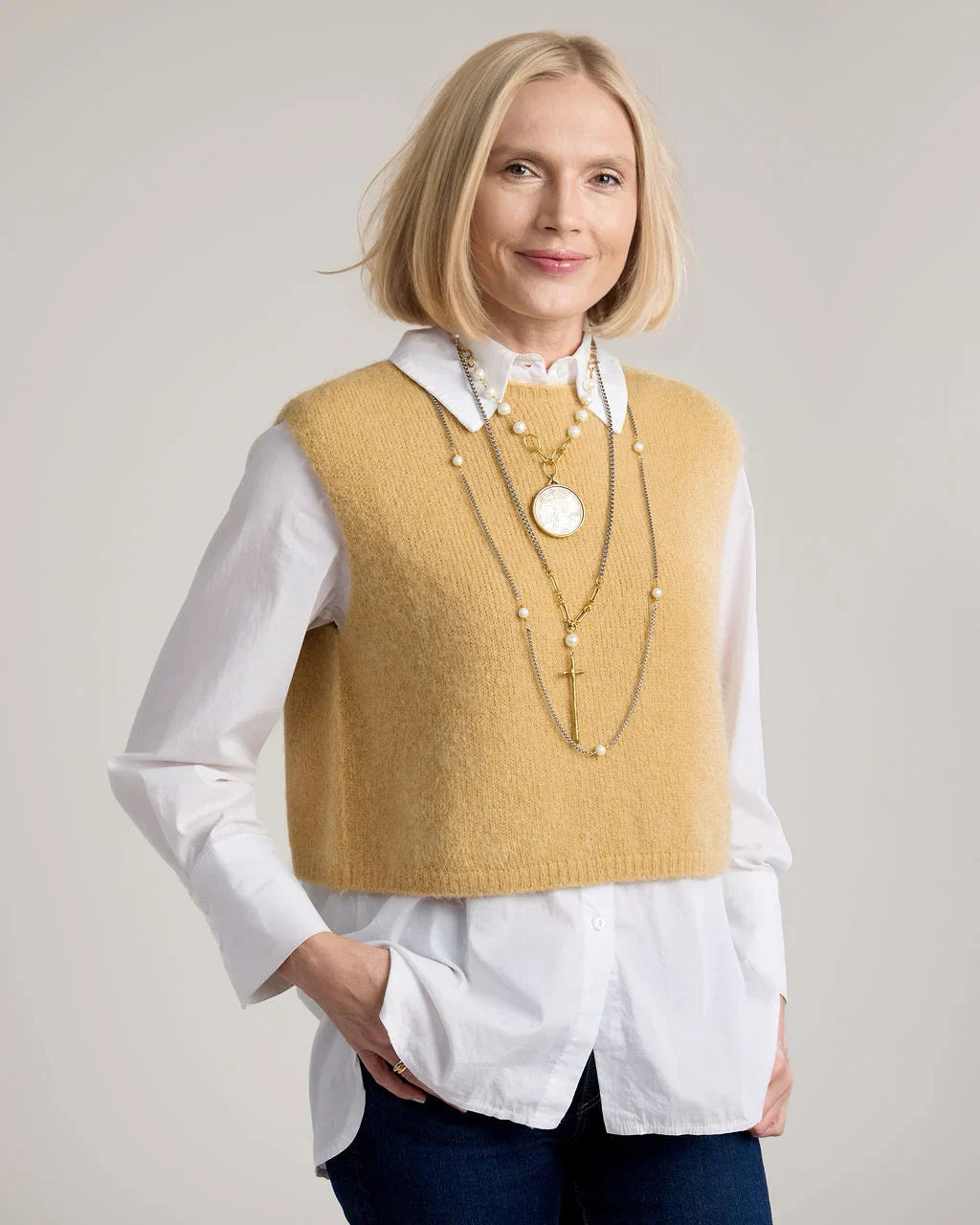 Cobblestone Living | Christina Knit Top