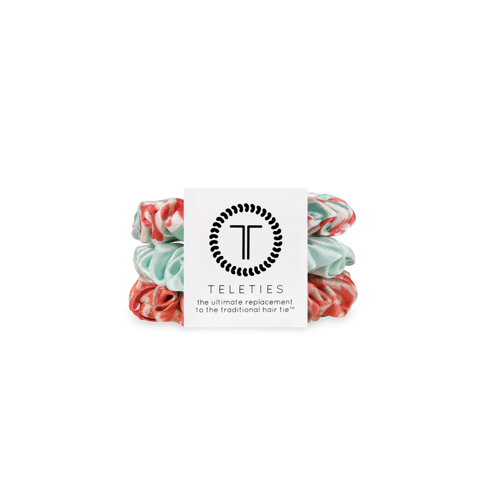 TELETIES | Small Silk Scrunchie Sets