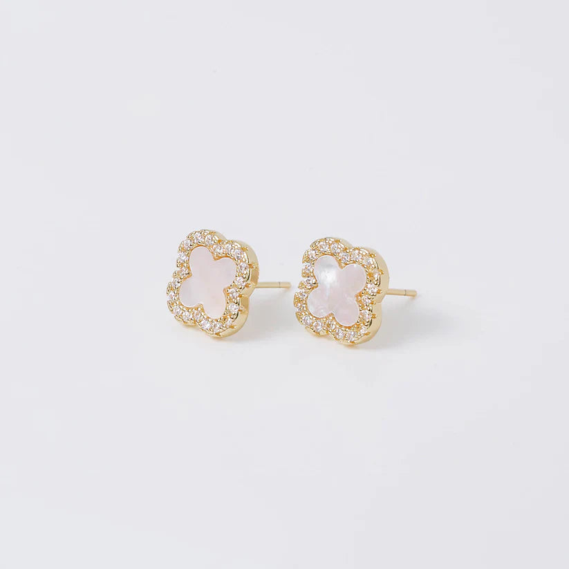 Coastal Grit | CK Quatrefoil Earring