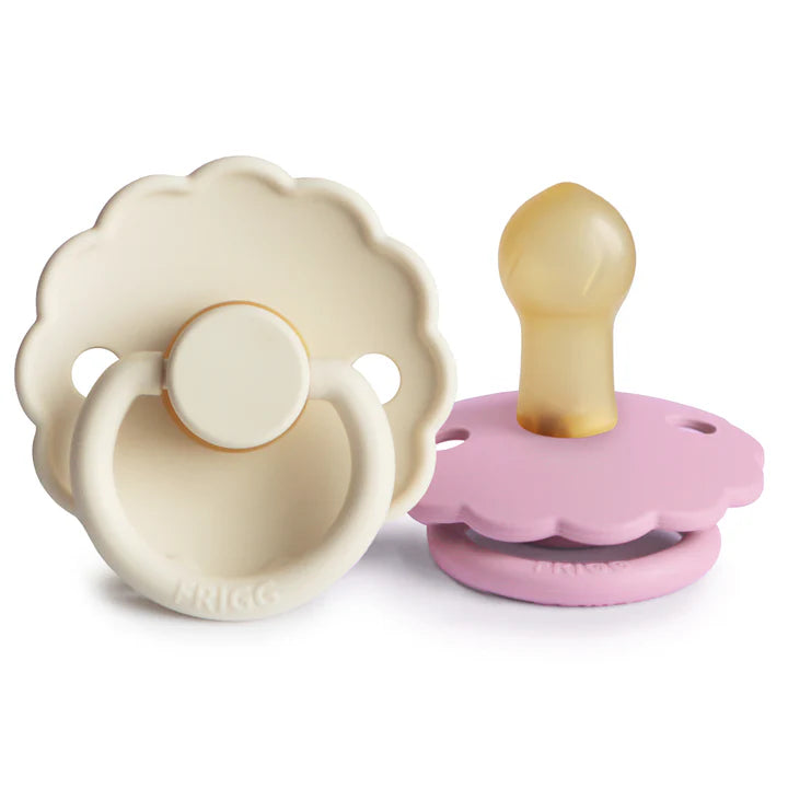 Mushie Frigg Daisy Natural Pacifier 2-Pack