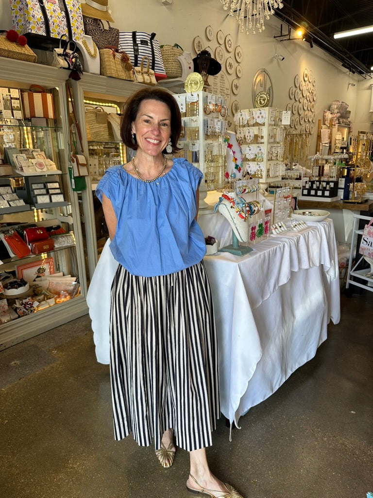 Keaton Stripe Skirt - One Size