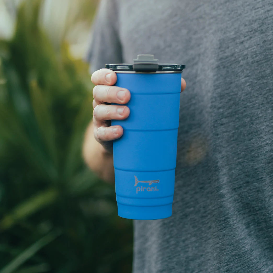 26oz Solid Matte Tumbler - Azure Blue
