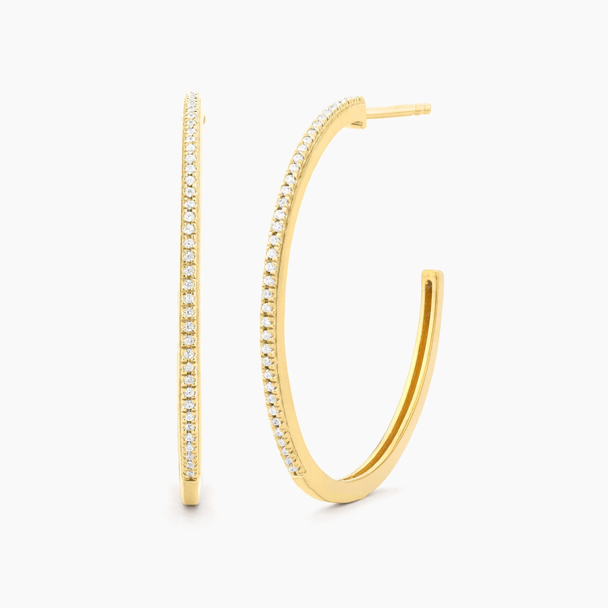 Waterproof A Hoop Thing Medium Hoop Earrings