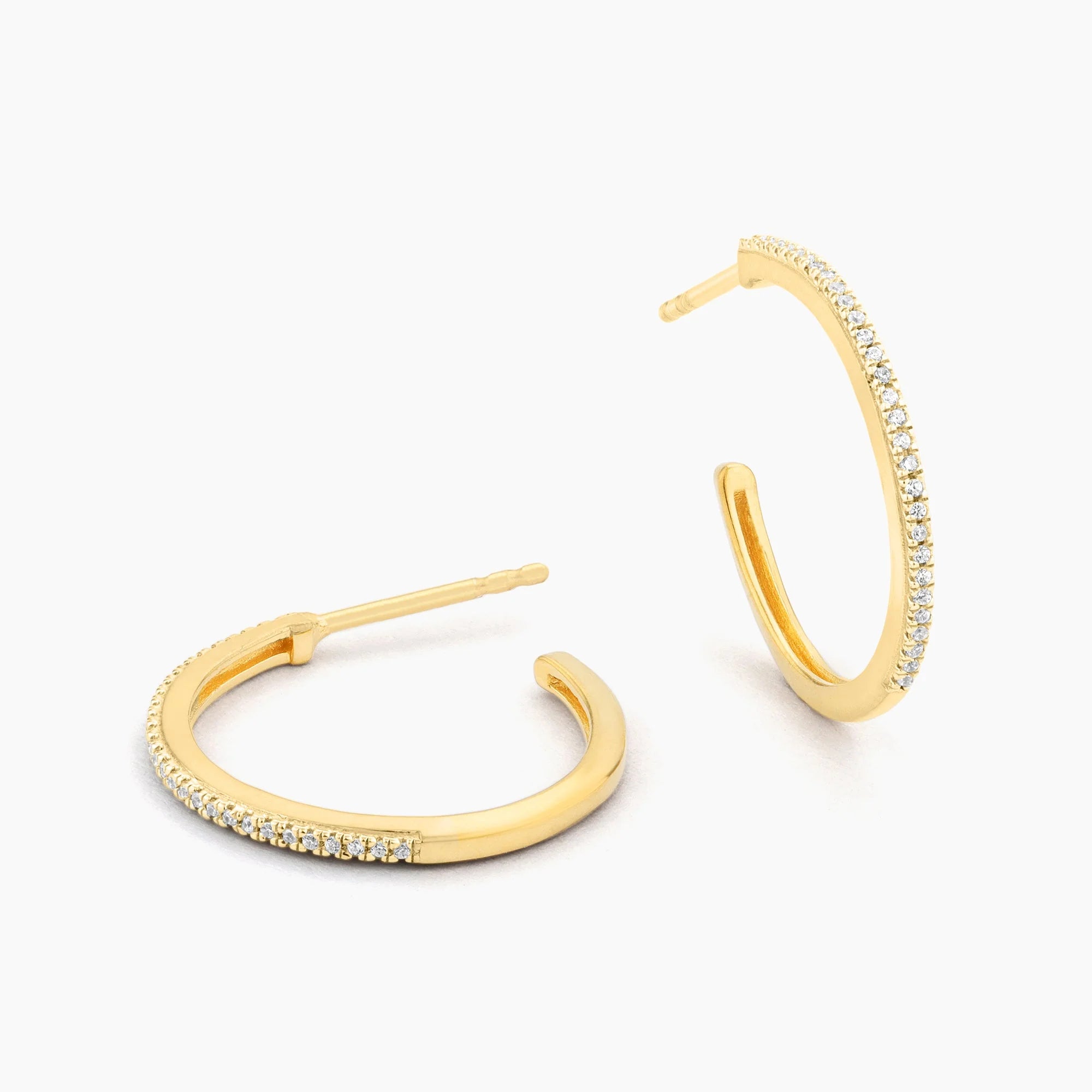 Waterproof A Hoop Thing Medium Hoop Earrings