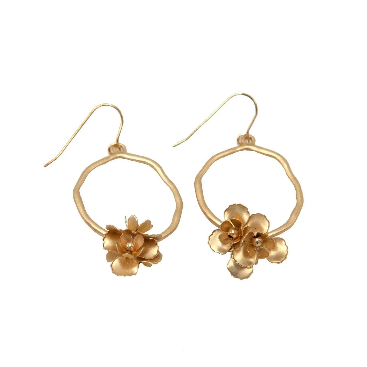 Bloom Hoop Earrings