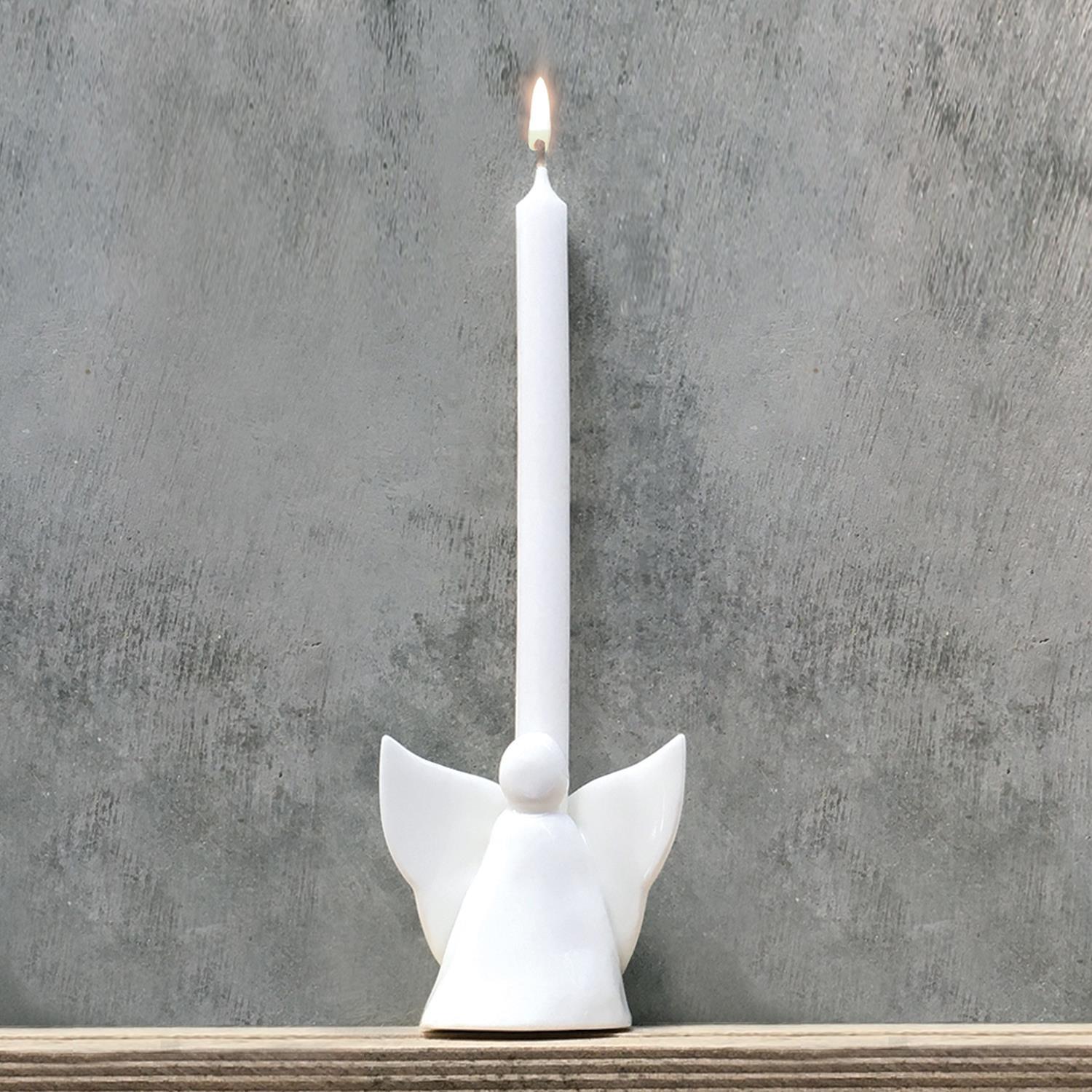 Twos Company | Angel Decorative Sculpture Vase/Candleholder