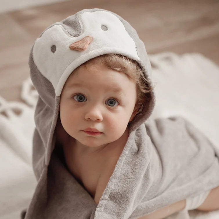 Hooded Animal Baby Bath Wraps