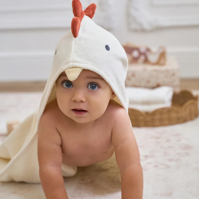 Hooded Animal Baby Bath Wraps