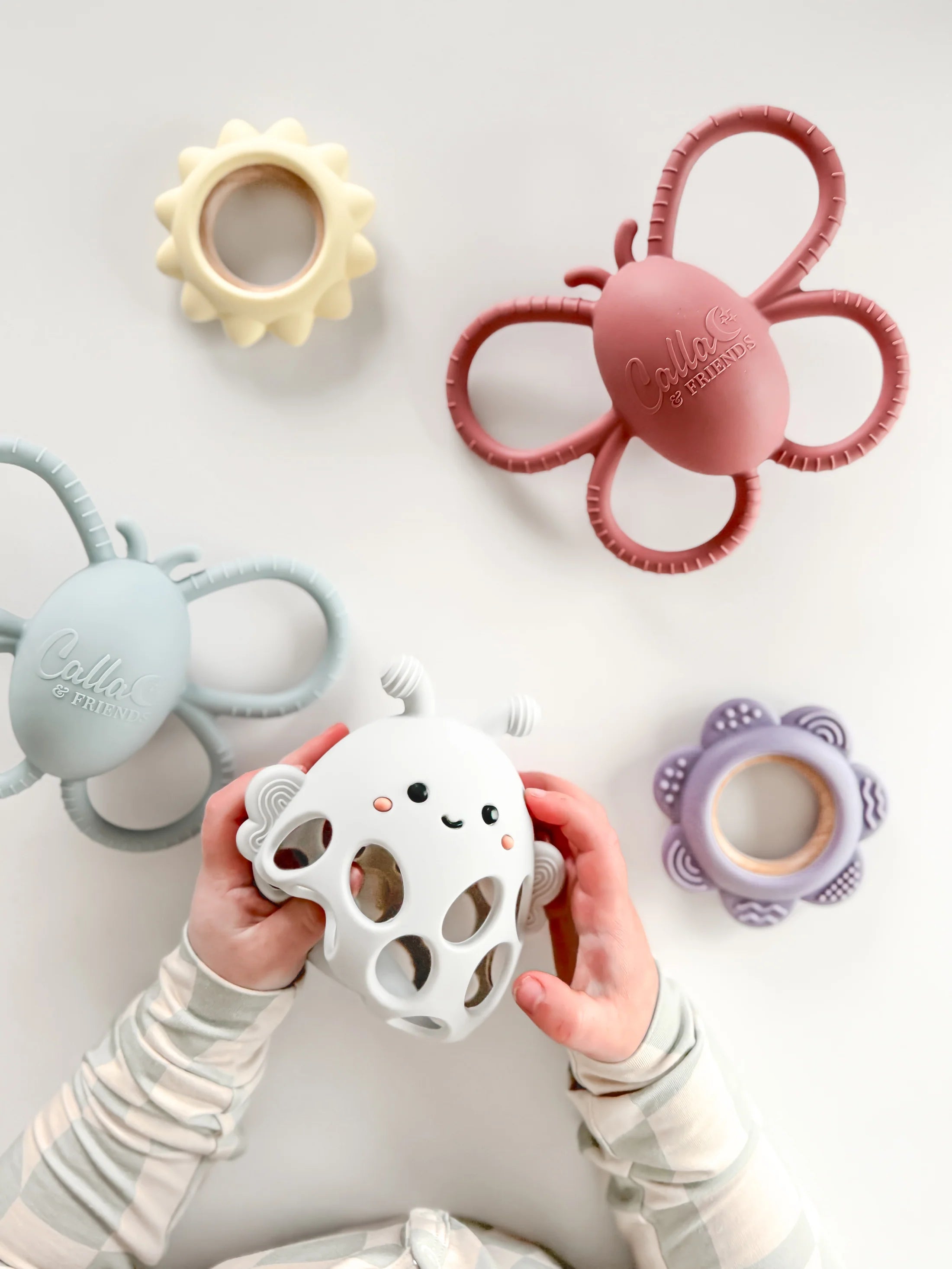 Garden Party Butterfly Rattle Teether