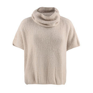 Francesa Short Sleeve Turtleneck Sweater