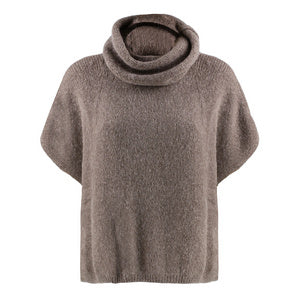 Francesa Short Sleeve Turtleneck Sweater