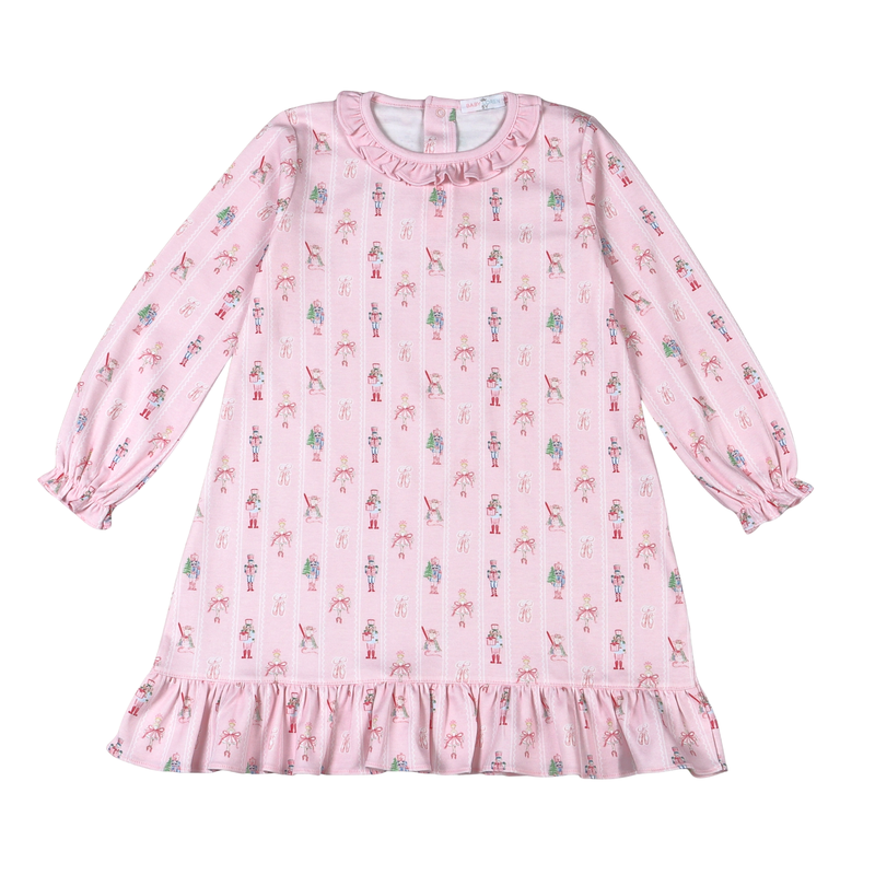 Pink Nutcracker Pima Dress