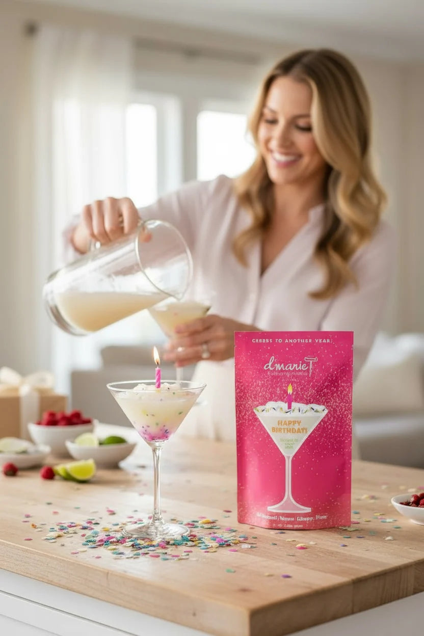 Happy Birthday Cocktail - Ready-To-Freeze Wine Cocktail