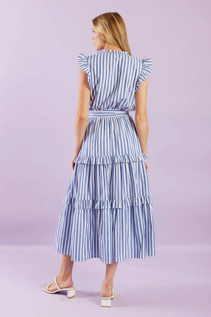 WHEN LIFE GIVES YOU WOVEN MIDI DRESS