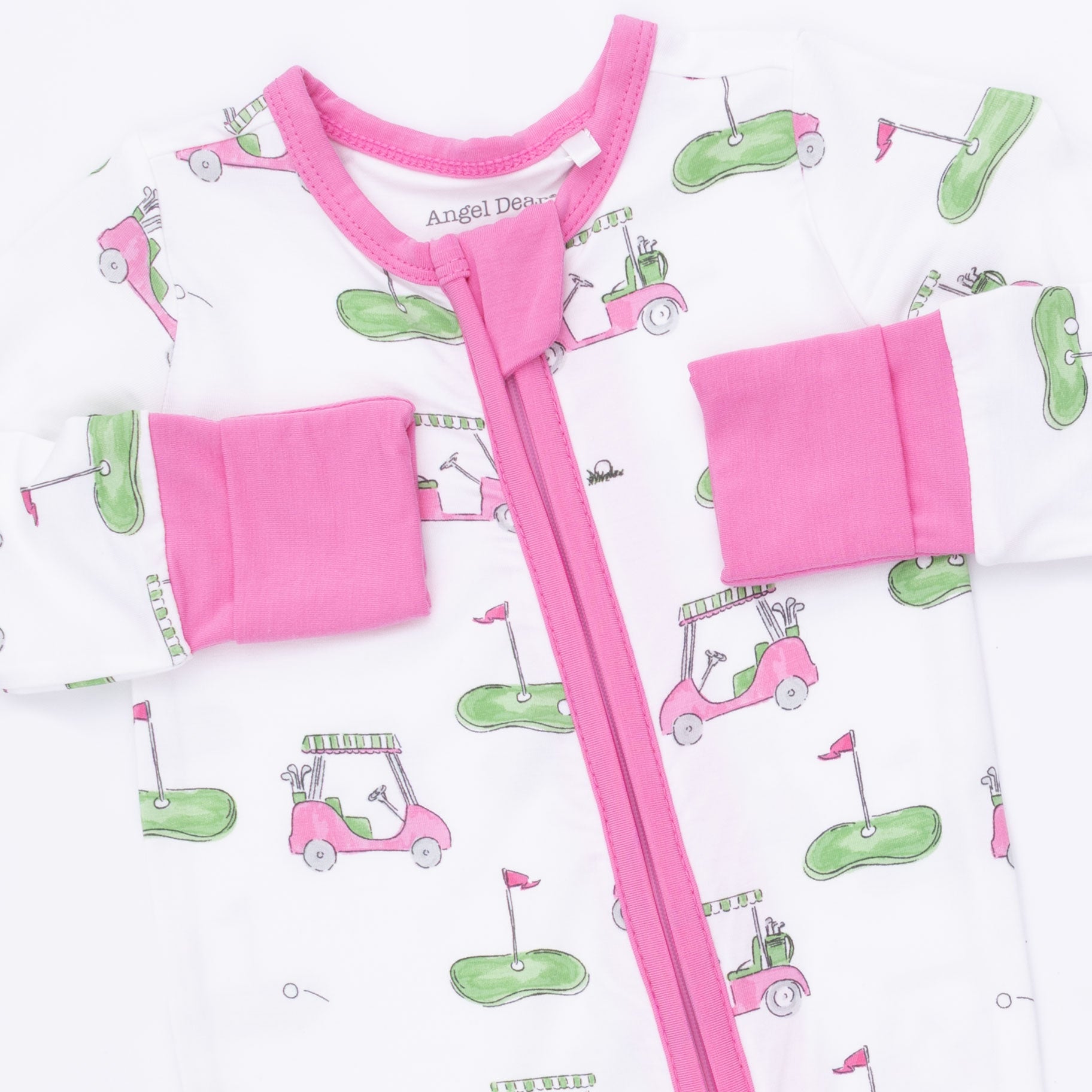 Golf Carts Pink Convertible Romper