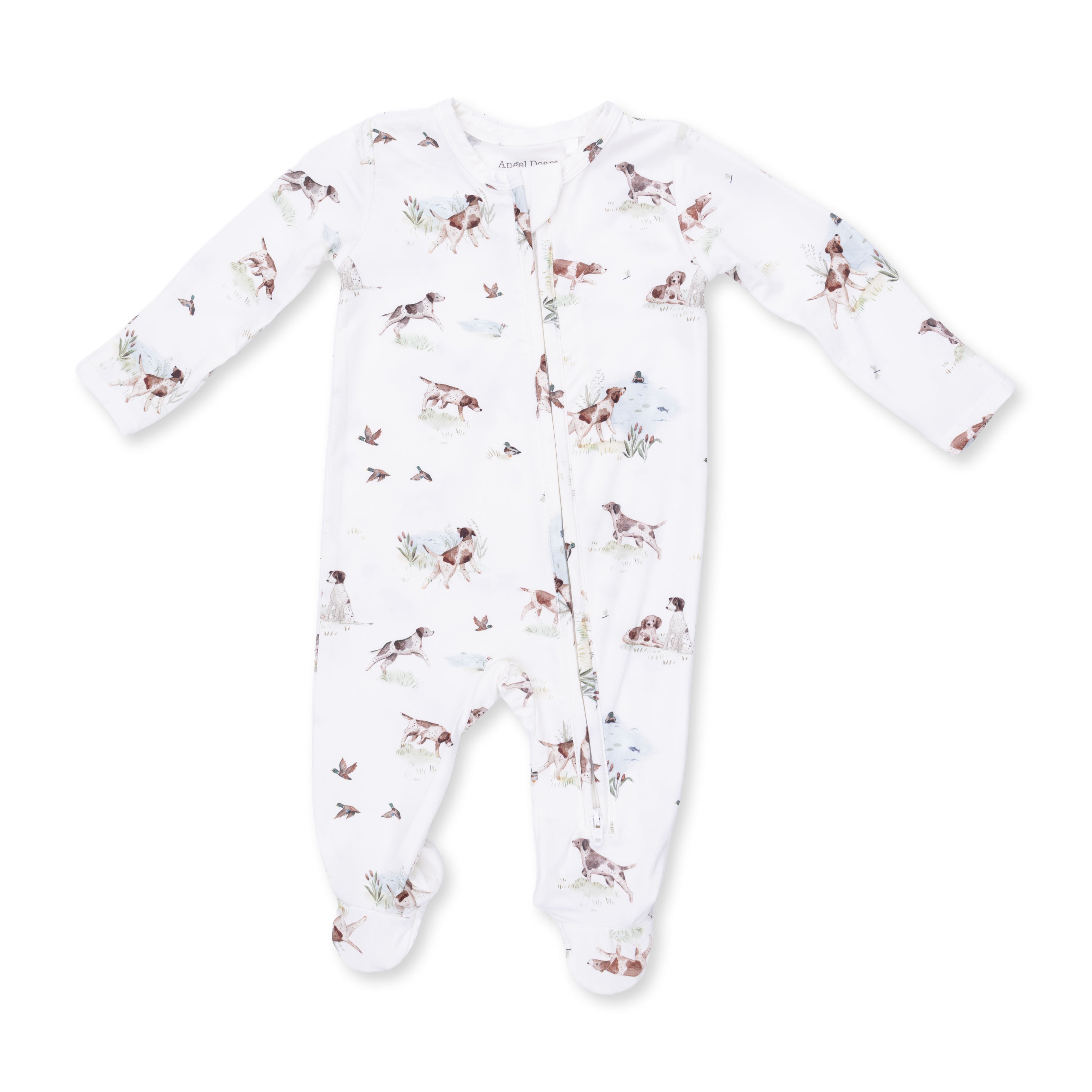 Pointer Pups and Duck Buddies 2 Way Zippe Footie