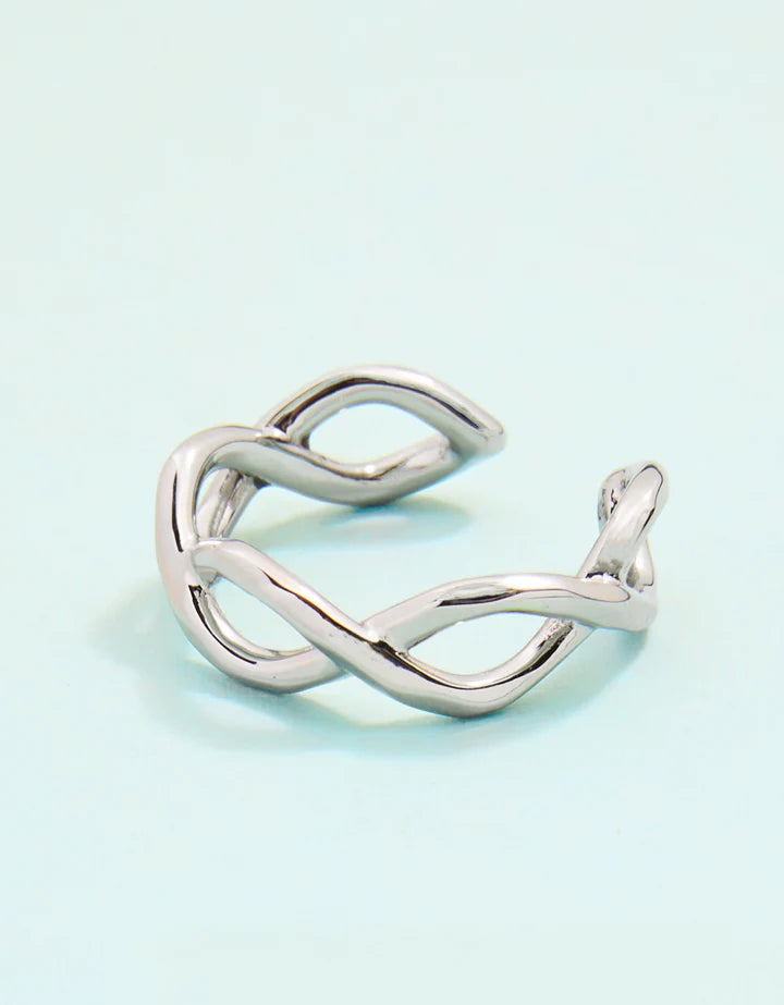 Spartina | Silver Wavy Ring