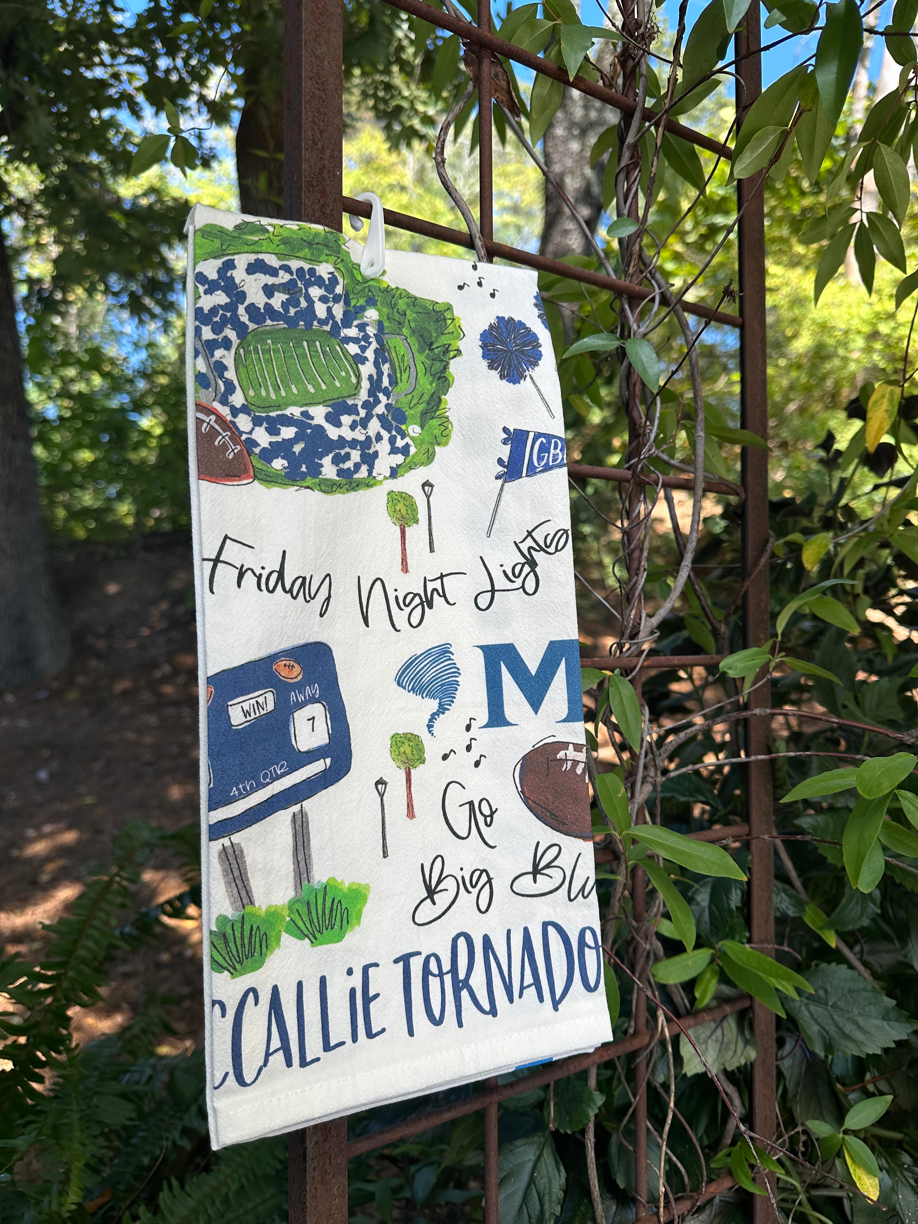 Happy by Rachel | McCallie Friday Night Lights Towel