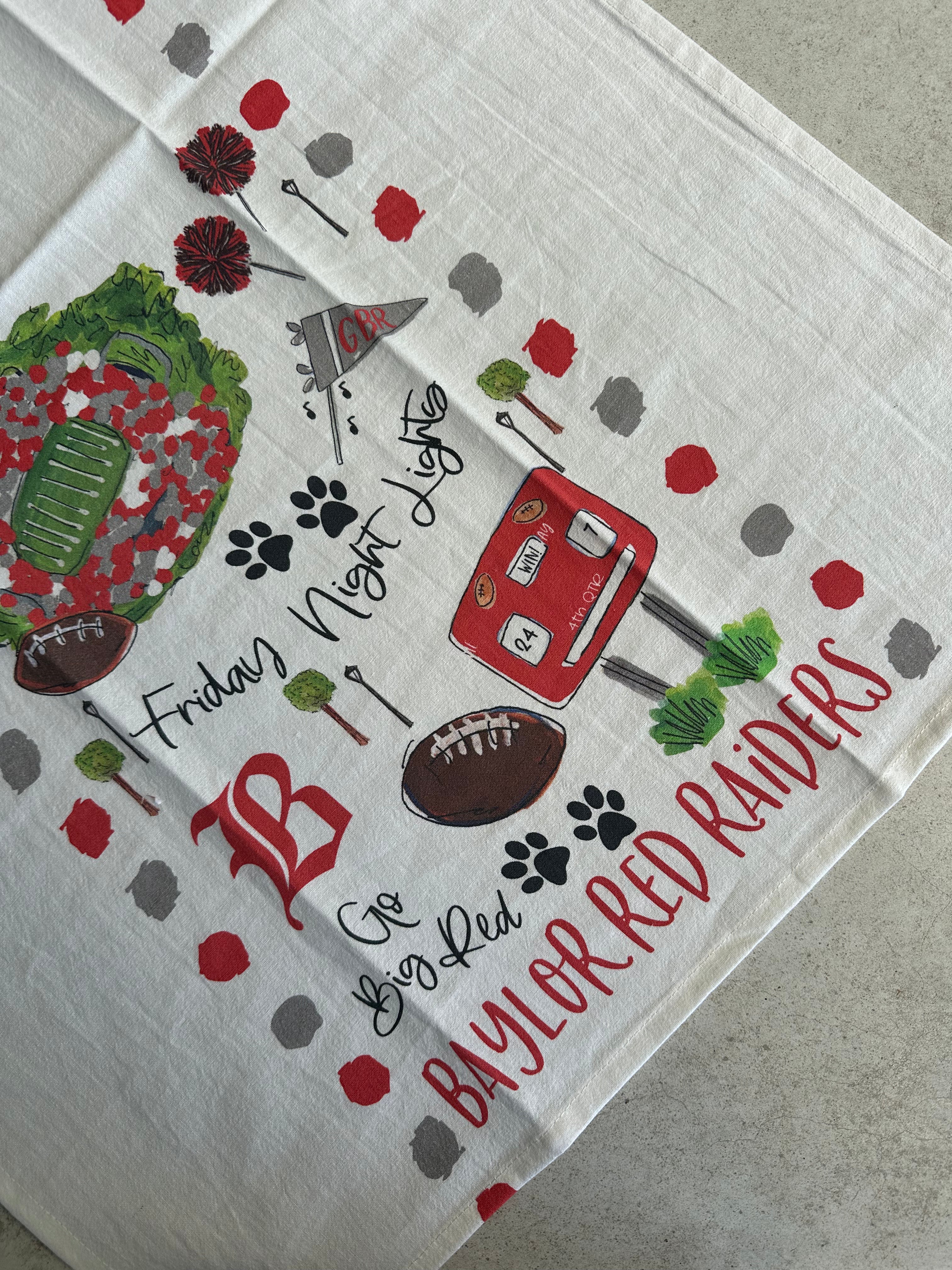 Happy by Rachel | Baylor Friday Night Lights Towel