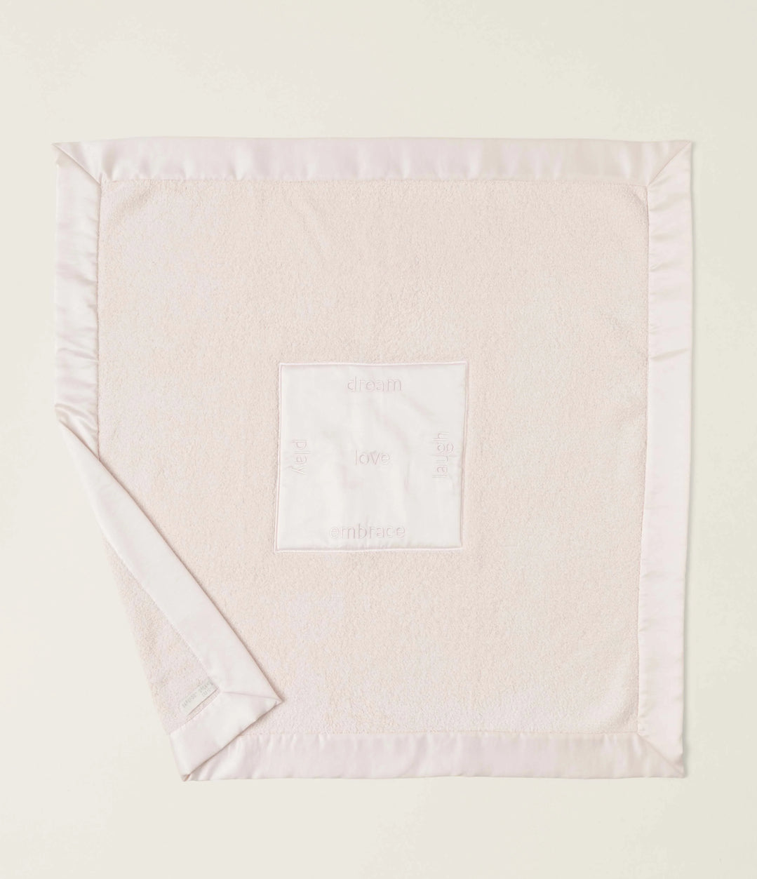 Barefoot Dreams | CozyChic Satin Trim Receiving Blanket