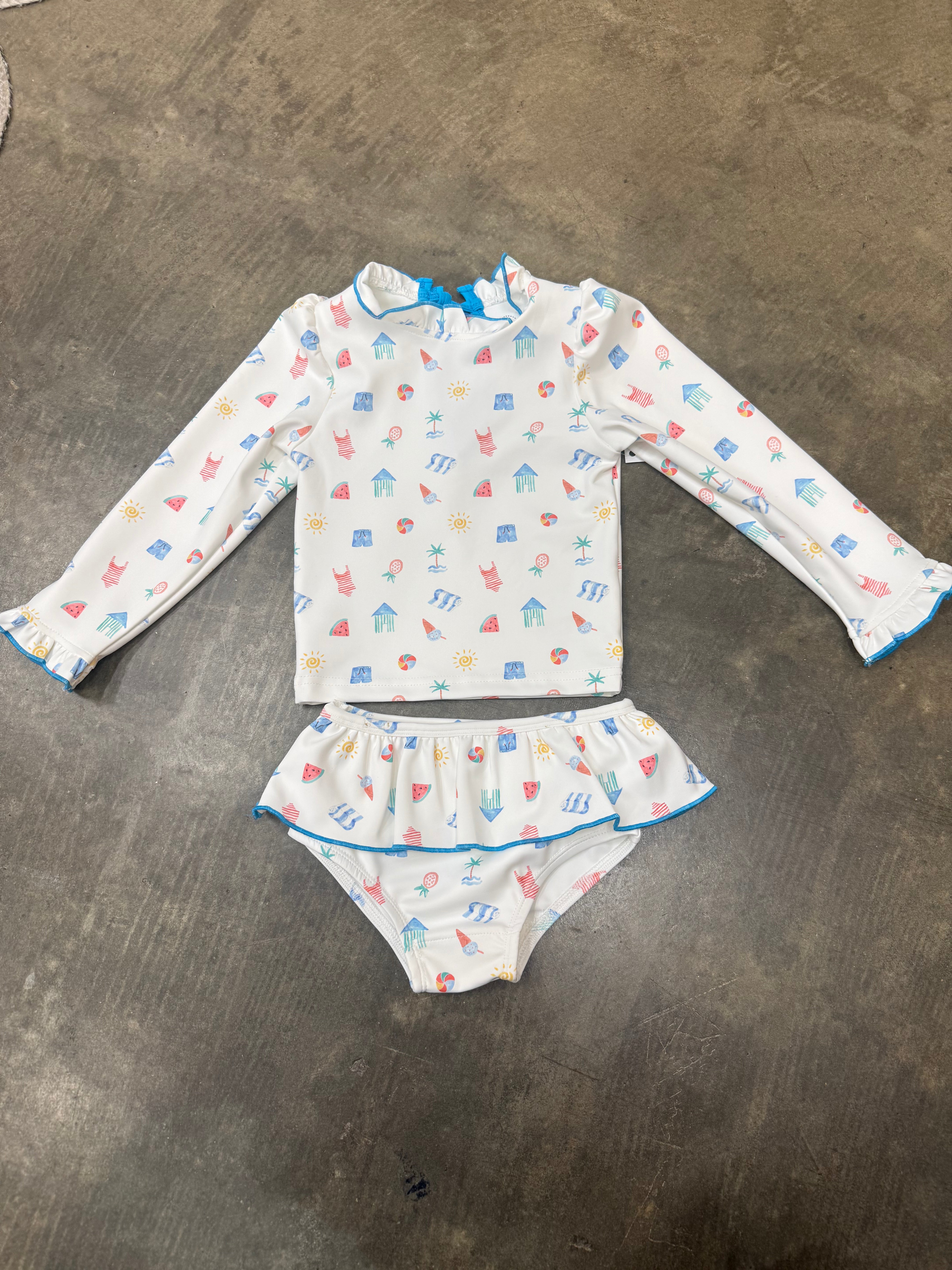 Seaside Sprinkles 2 Piece Swimsuit