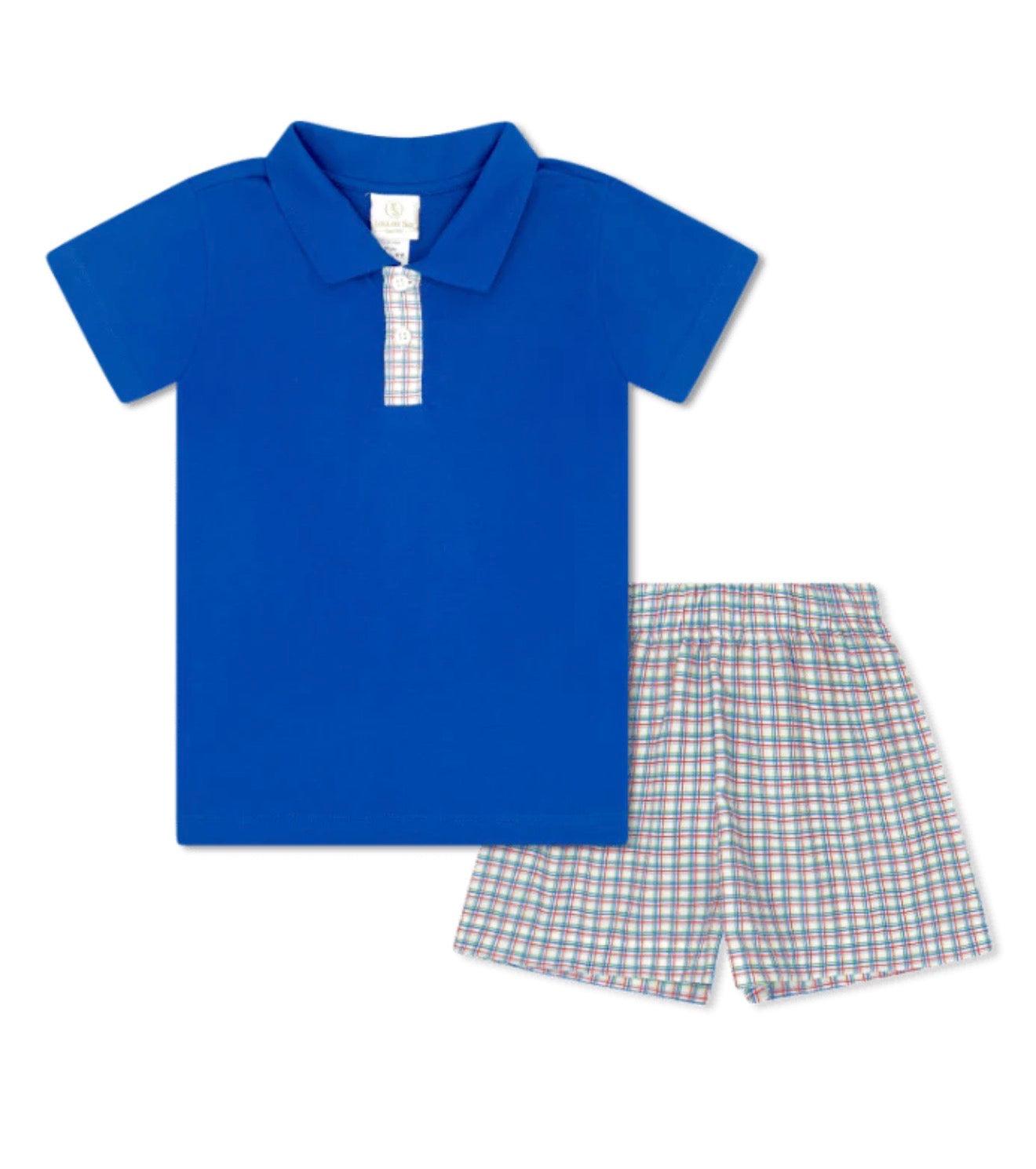 Porter Polo Set - Custom Plaid