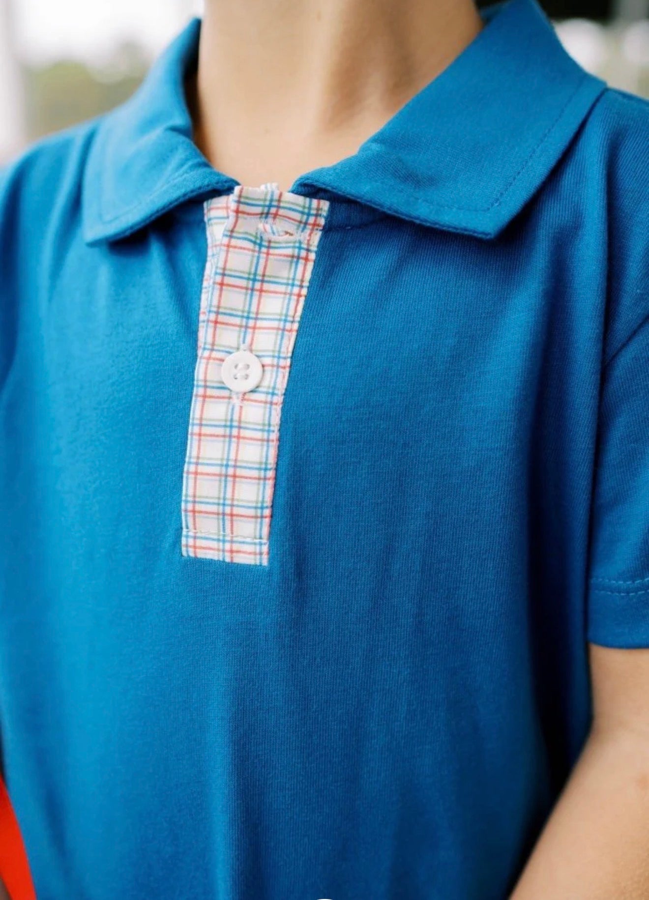 Porter Polo Set - Custom Plaid