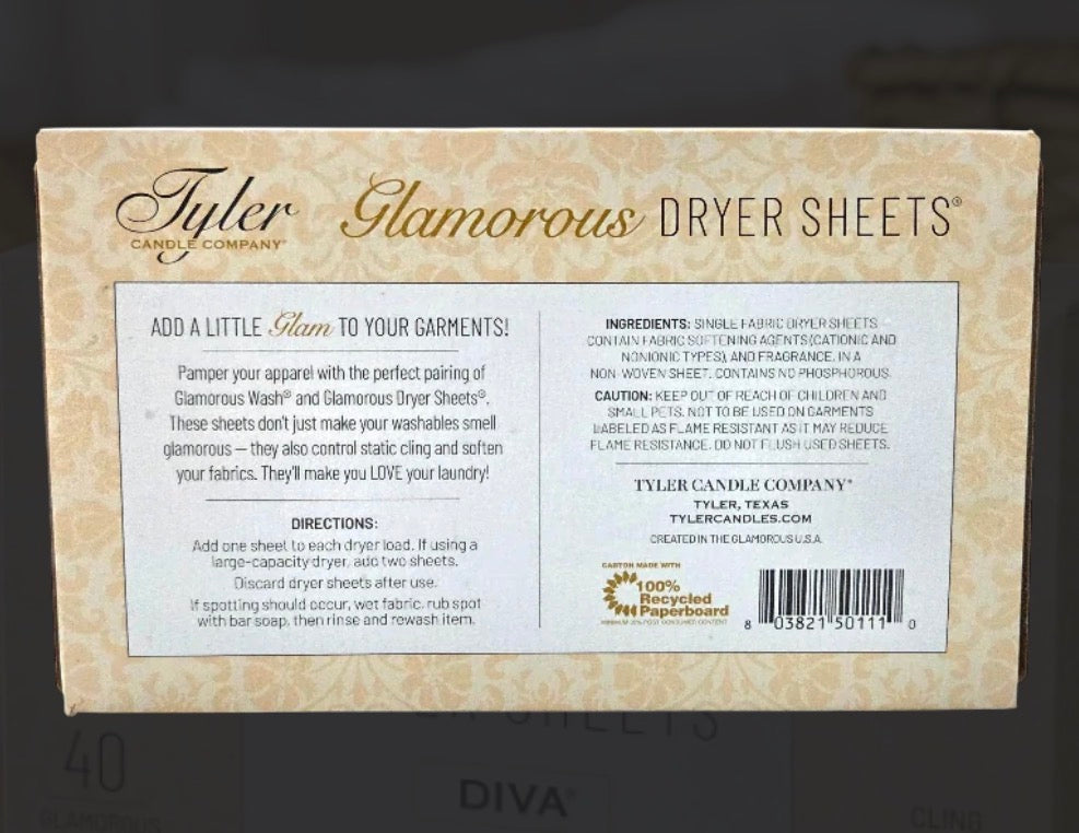 Dryer Sheets - Diva