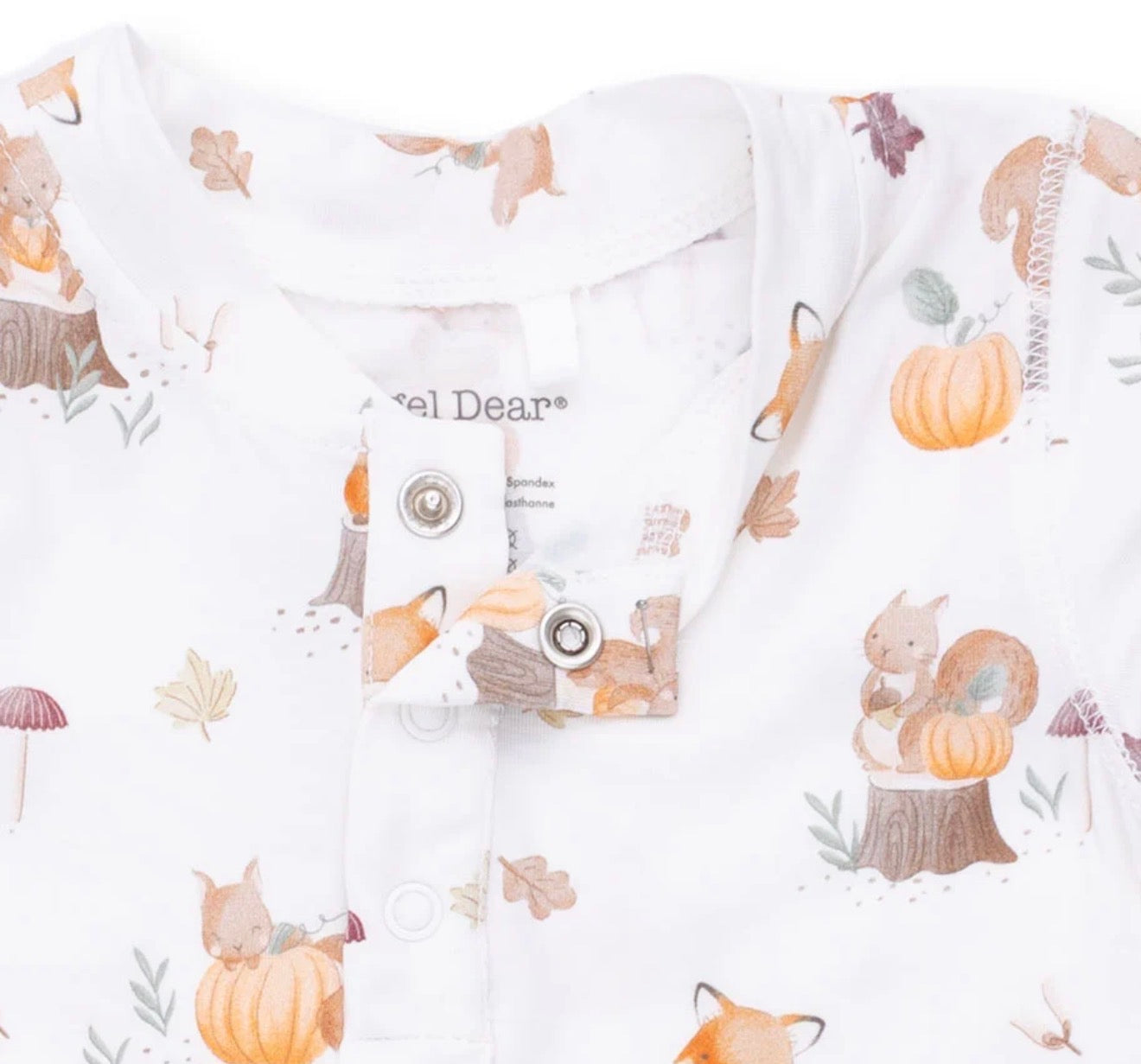 Woodland Animals & Pumpkins Uni Romper