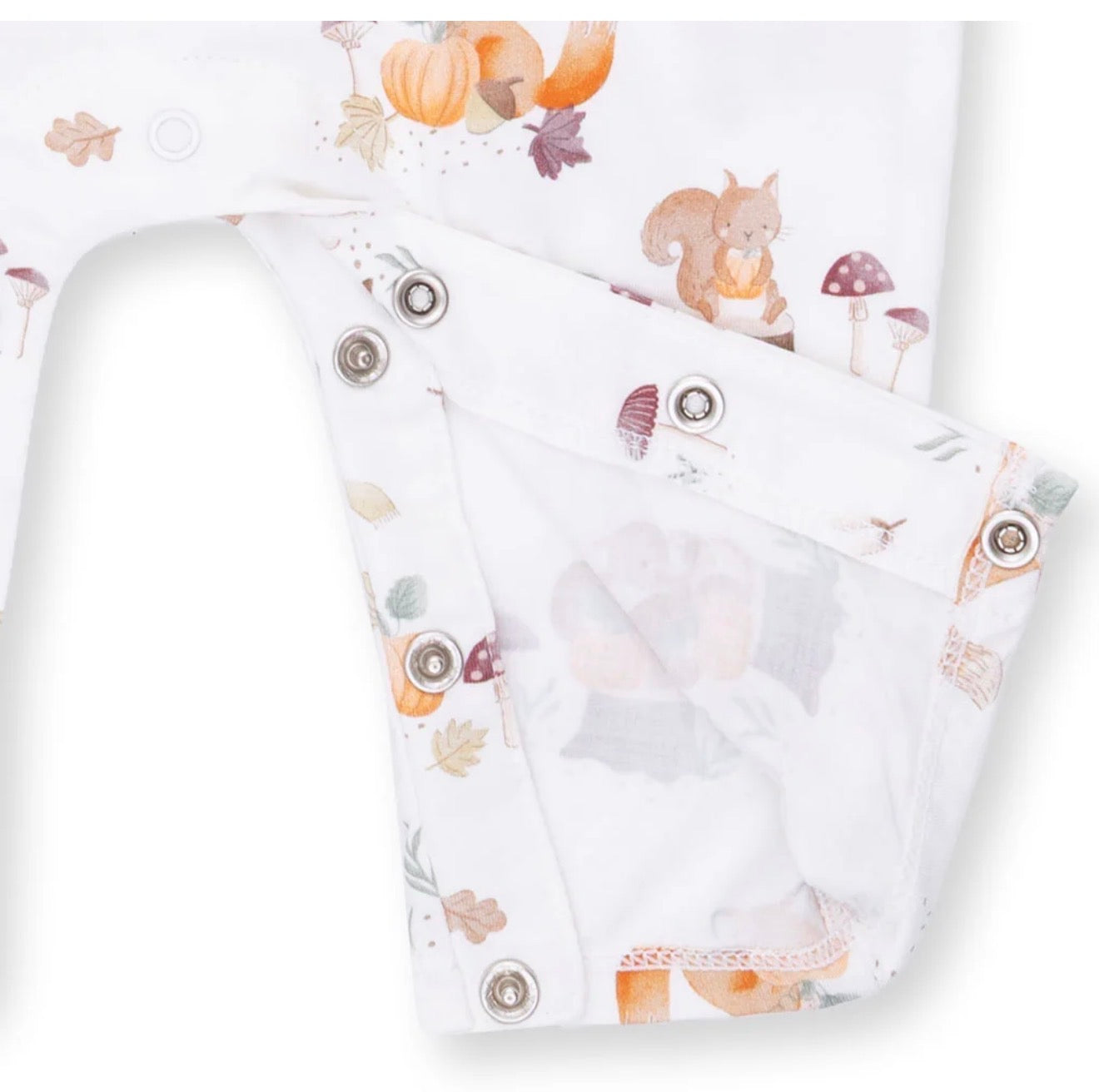 Woodland Animals & Pumpkins Uni Romper
