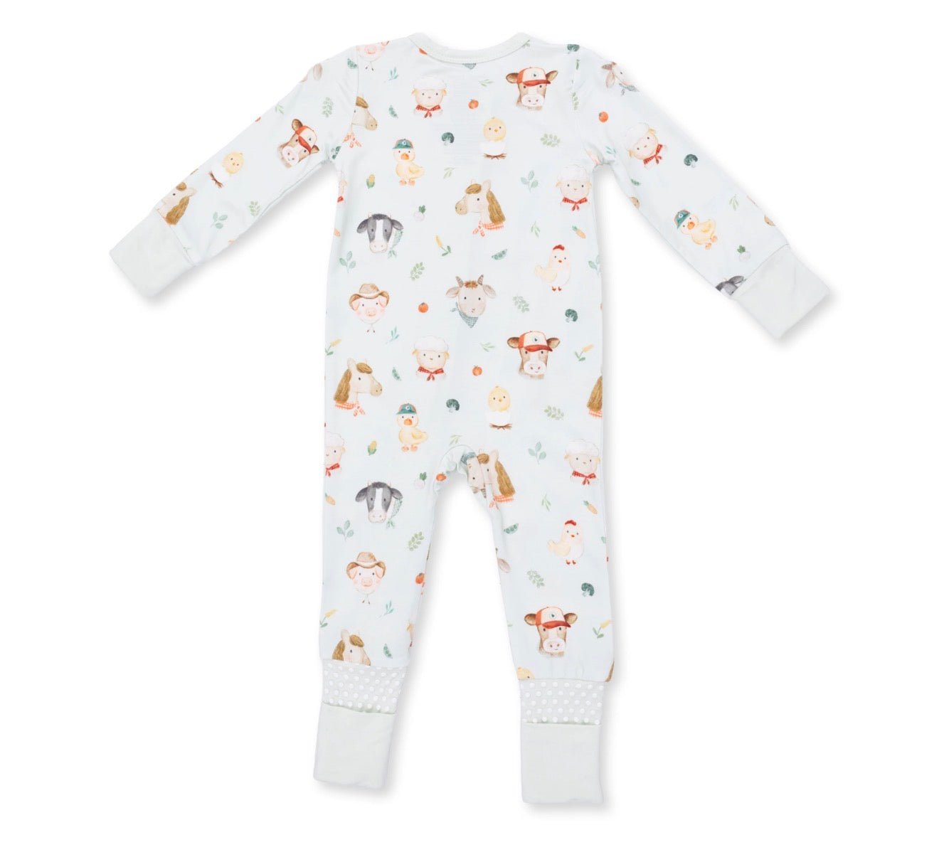 Baby Farm Faces Covertible Romper