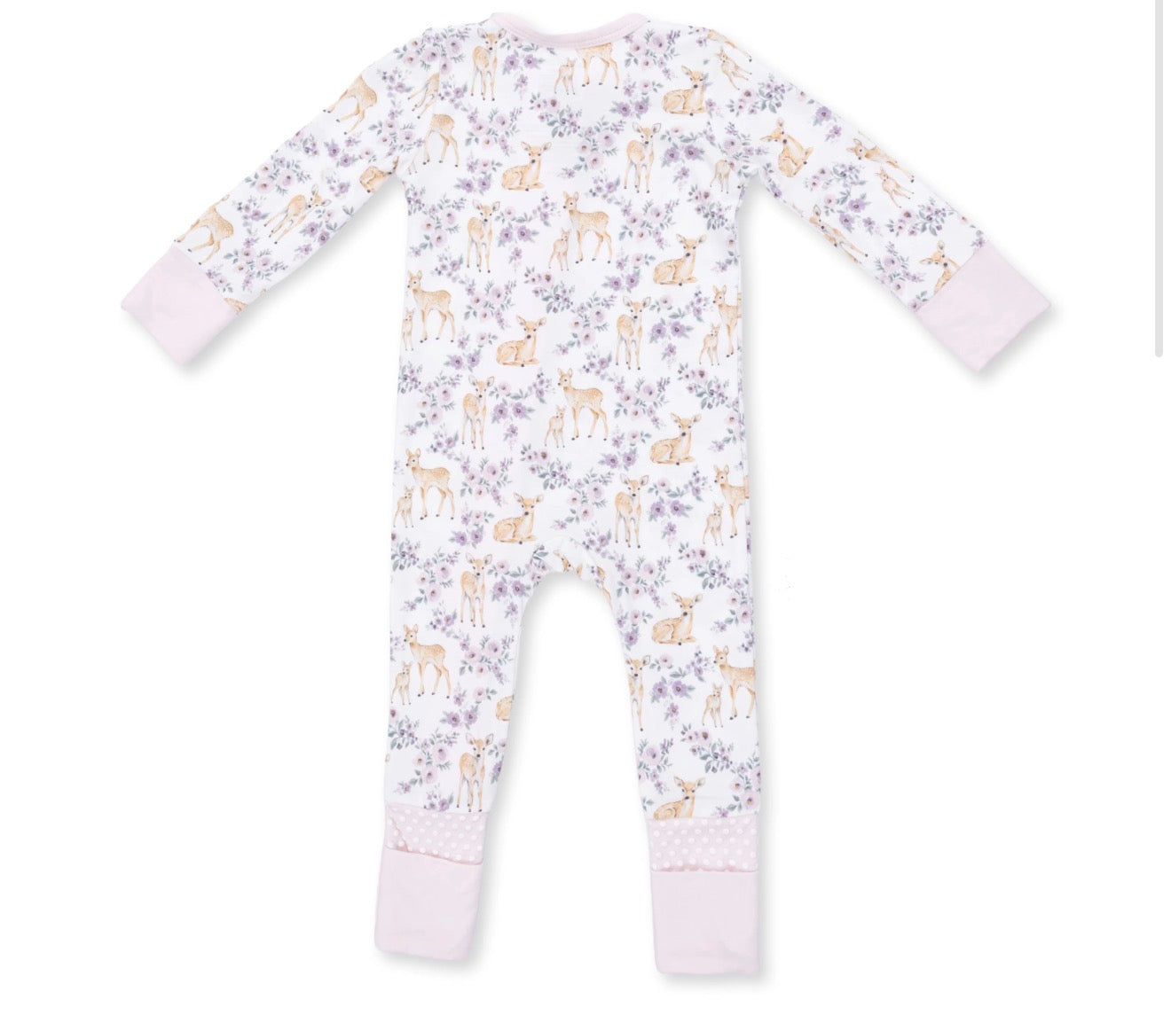 Floral Deer Covertible Romper