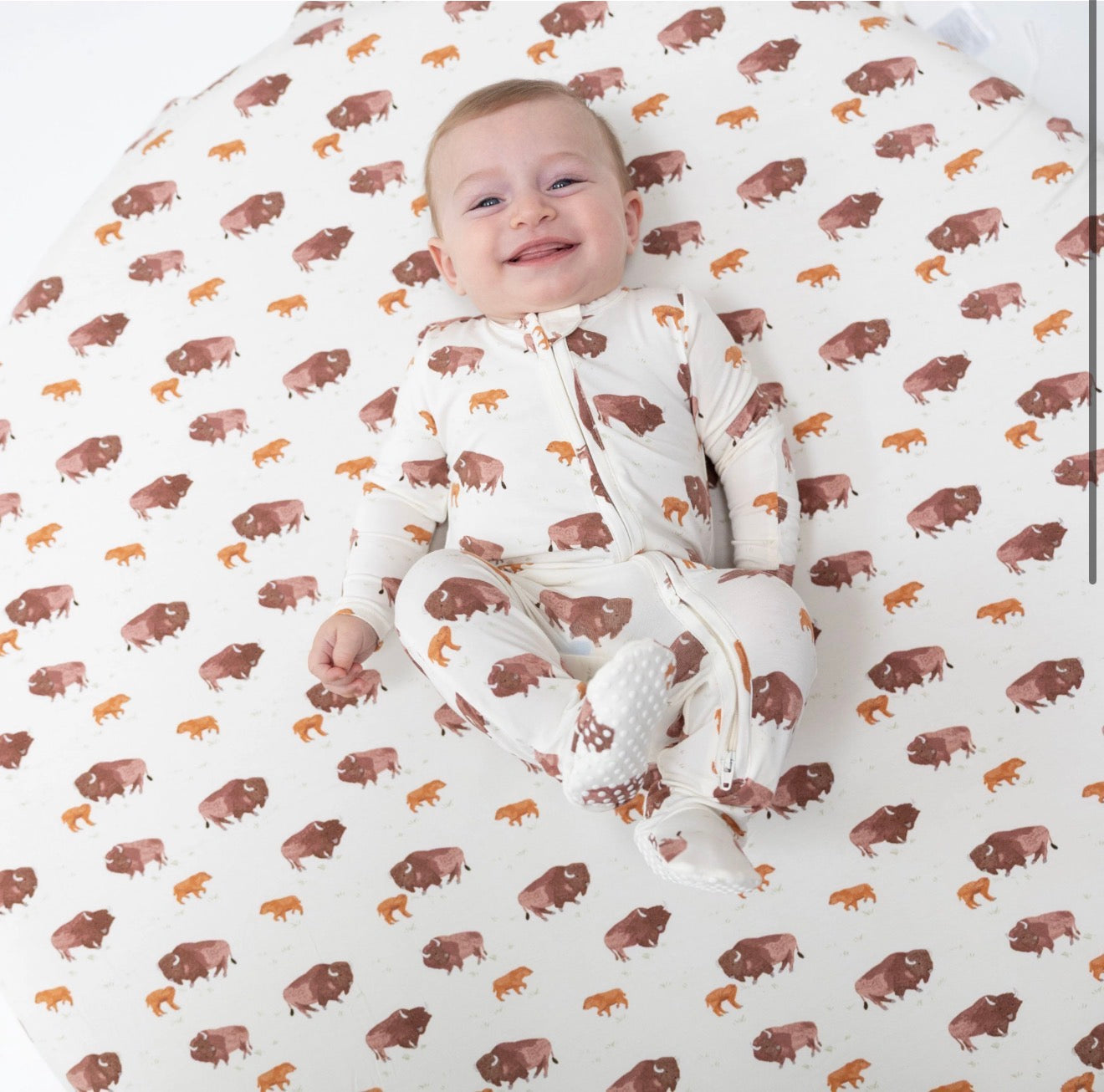 American Buffalo 2-Way Zipper Footie