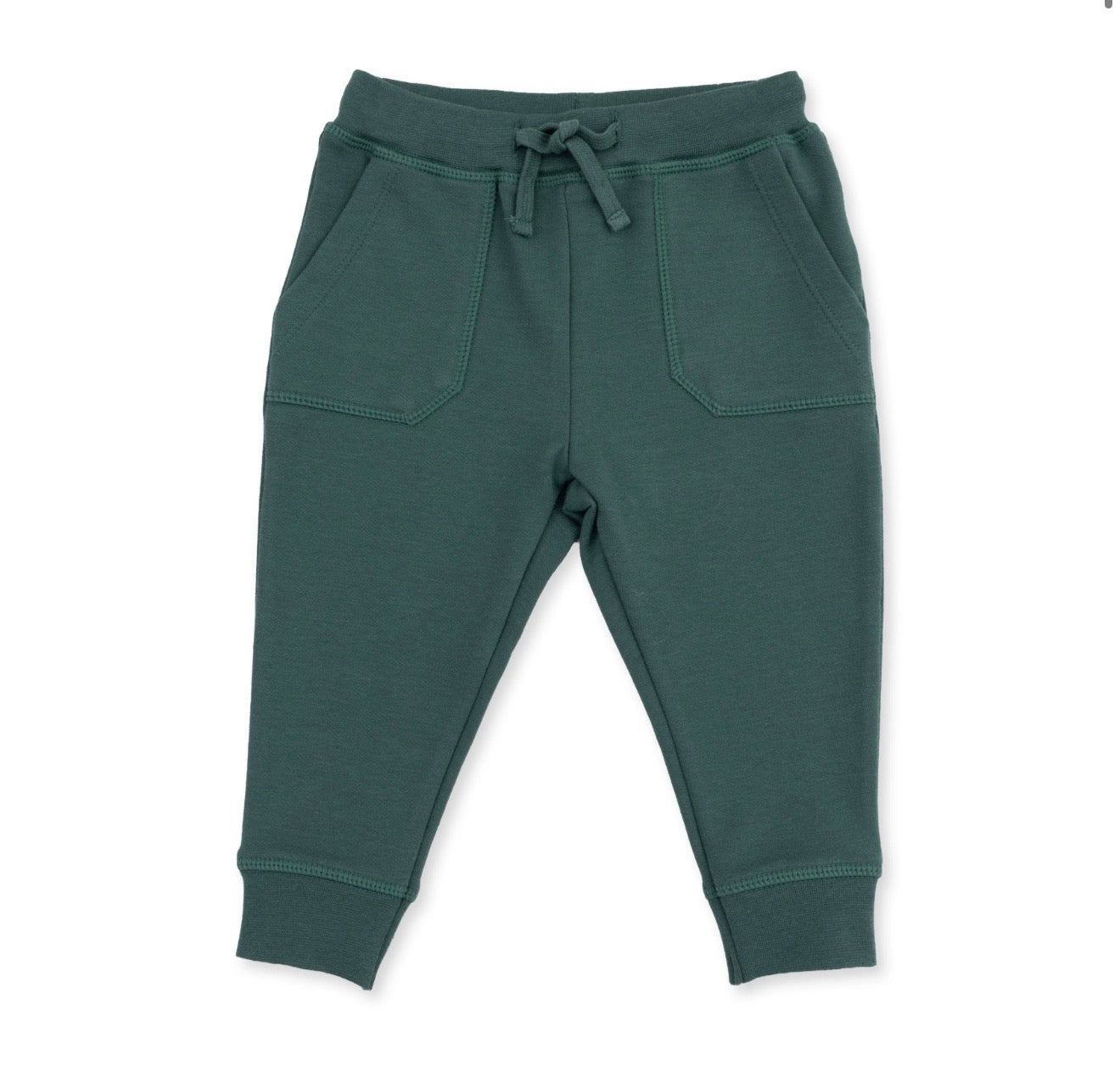 Solid Smoke Pine Jogger Pant