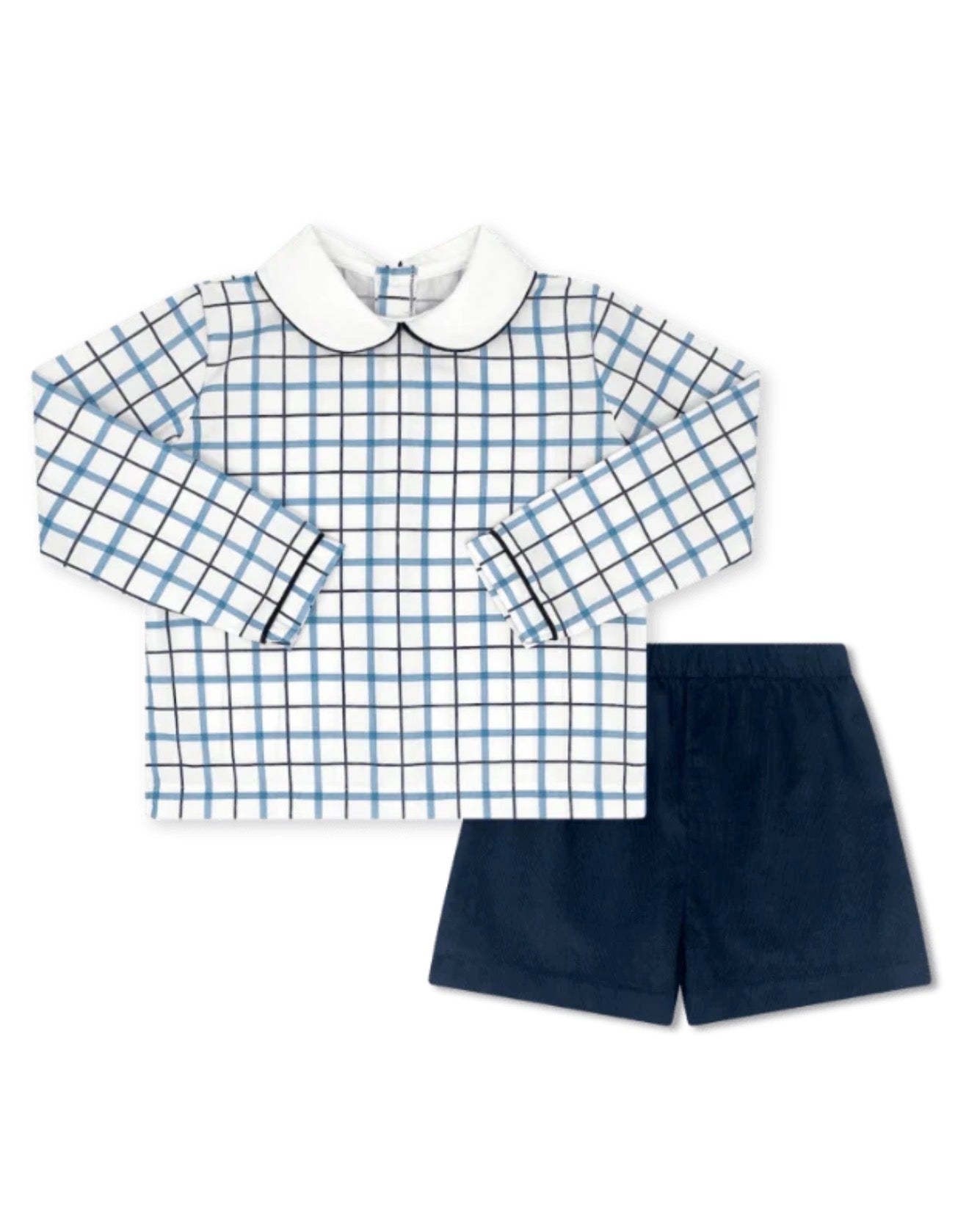 Sibley Short Set - Heritage Check & Princeton Navy