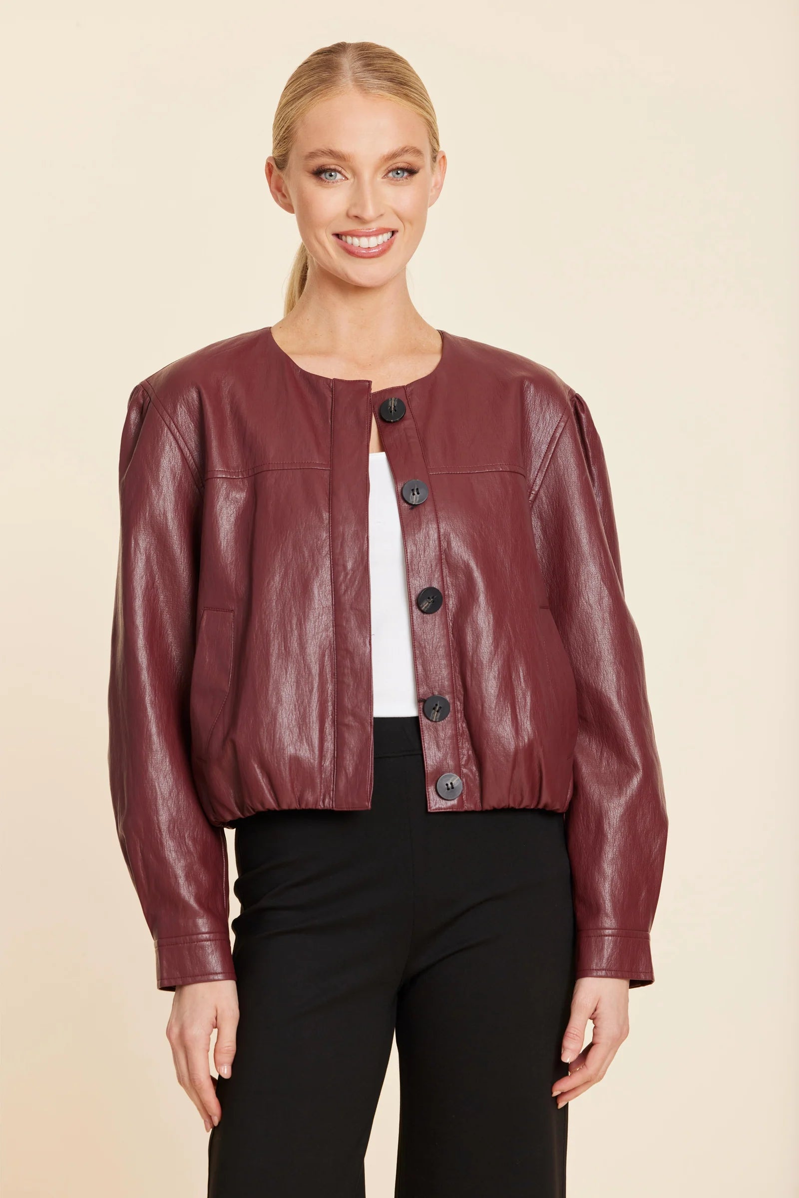 Evelyn Pleated Jacket