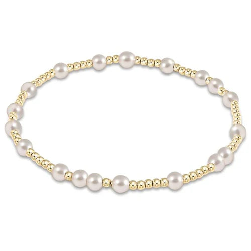 egirl | Hope Unwritten 4mm Bracelet - Pearl