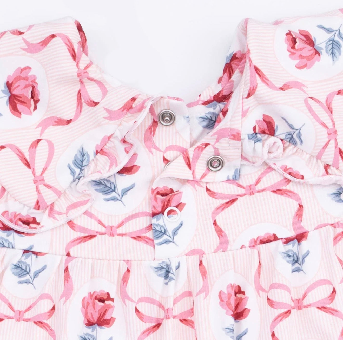 Leslie Rose - Sofia Dress with Oversize Collar & Bloomer