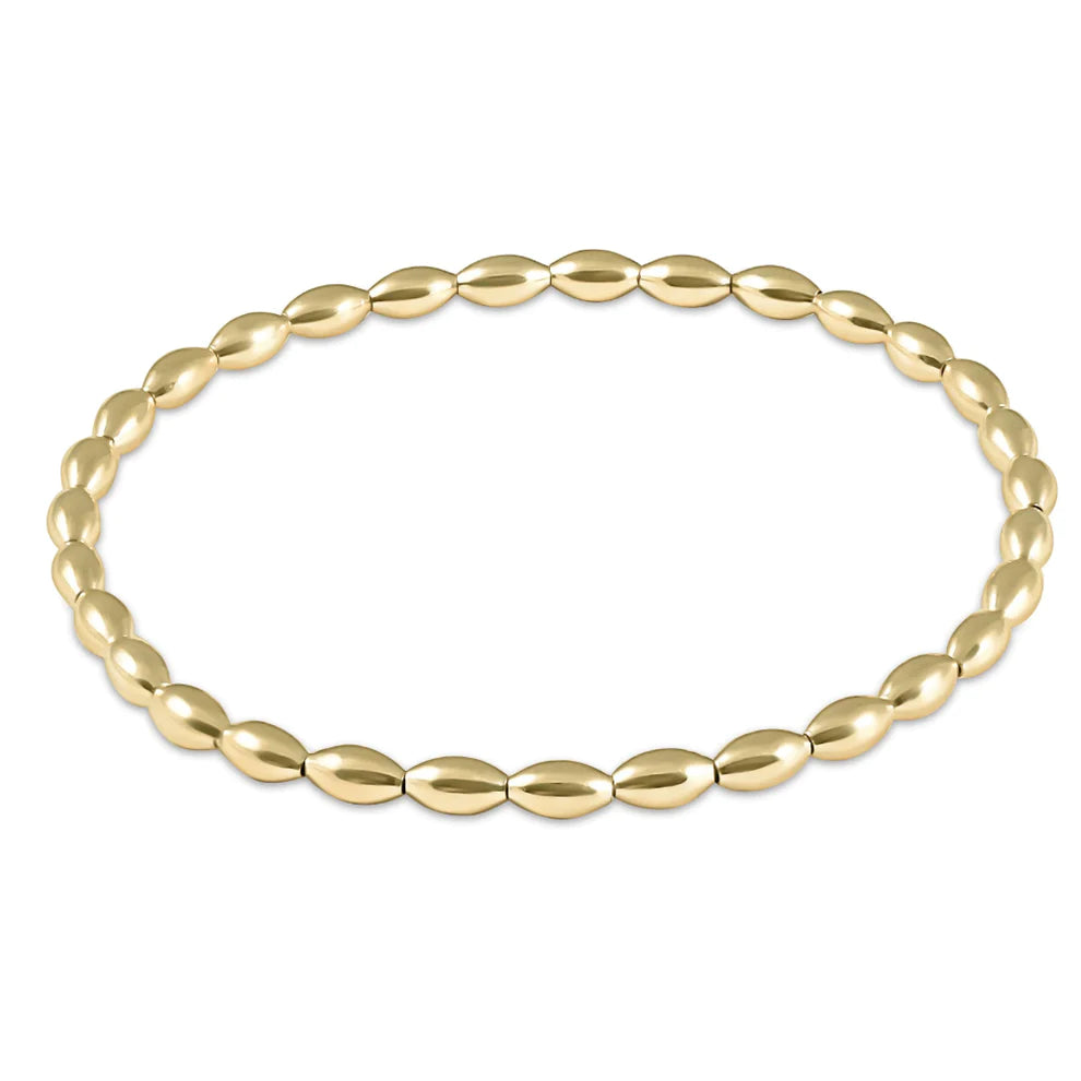 eNewton extends | Harmony 2mm Small Gold Bead Bracelet