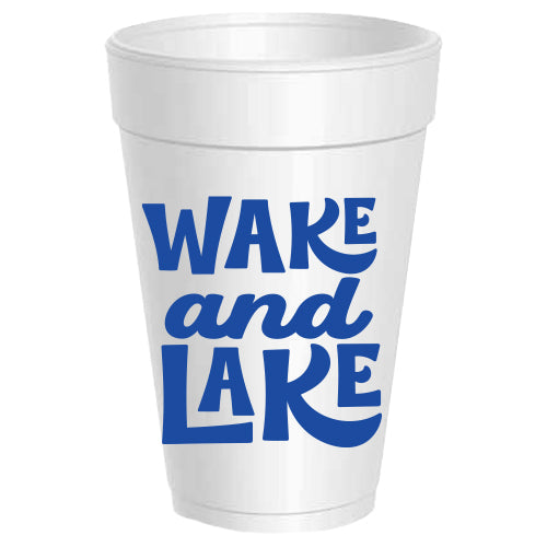 Lake Styrofoam Cups