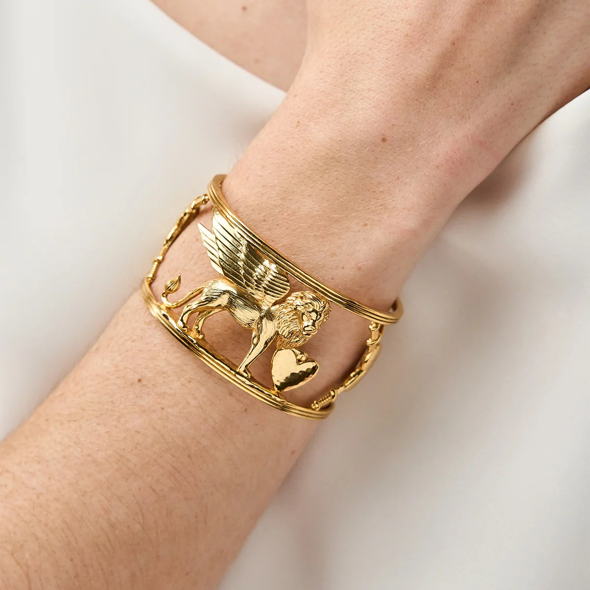 Lionheart Gold Cuff
