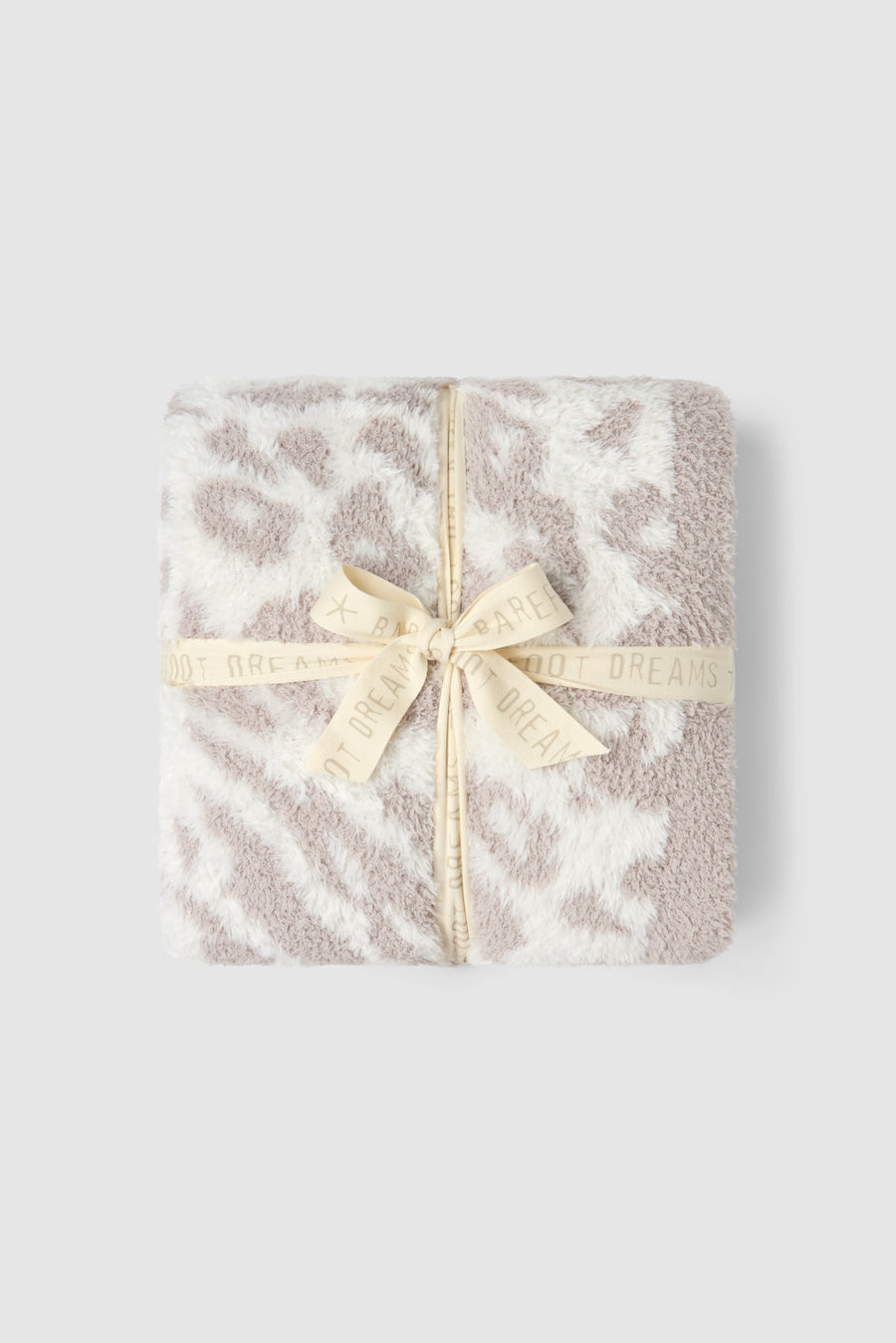 Lush Knit Leopard Throw