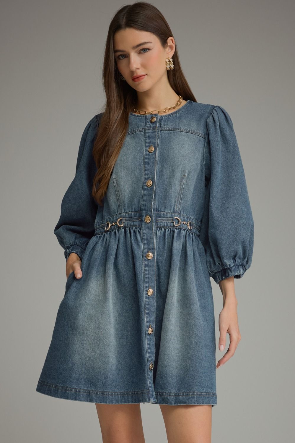 Keenan Denim Dress