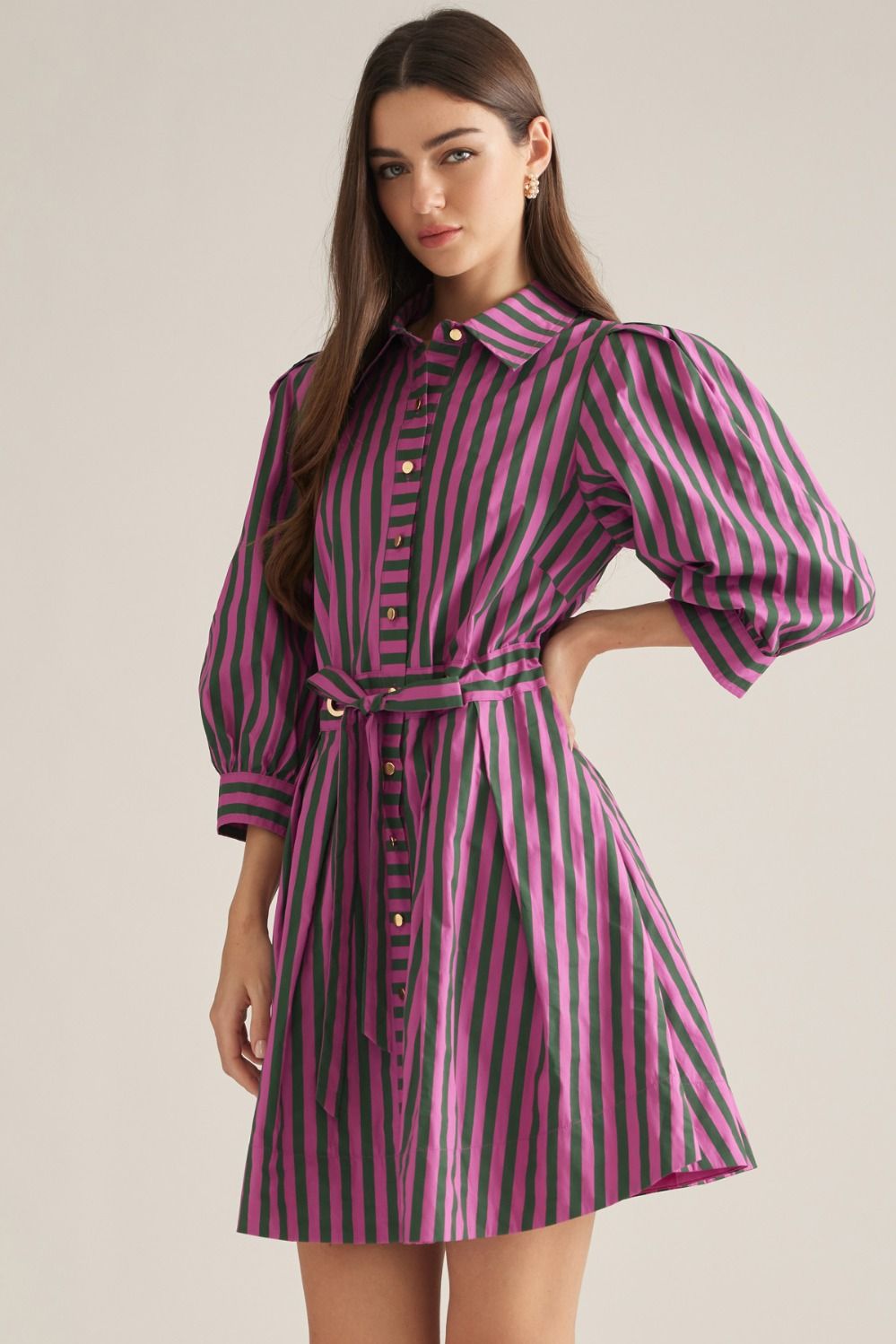 Jenna Stripe Dress