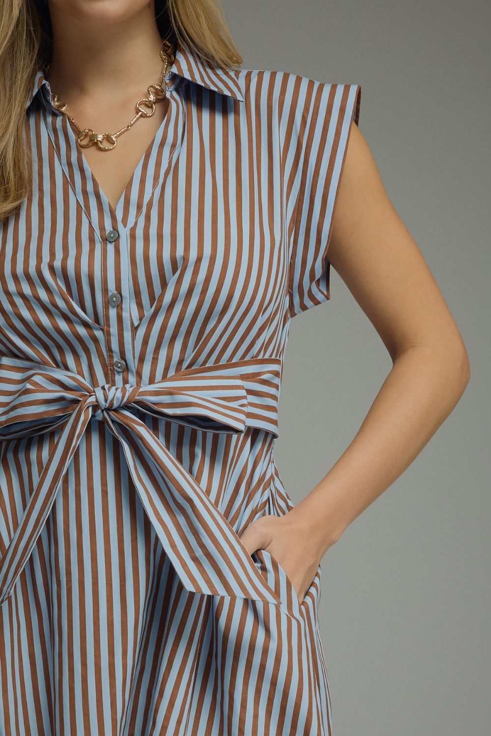 Dalia Stripe Dress